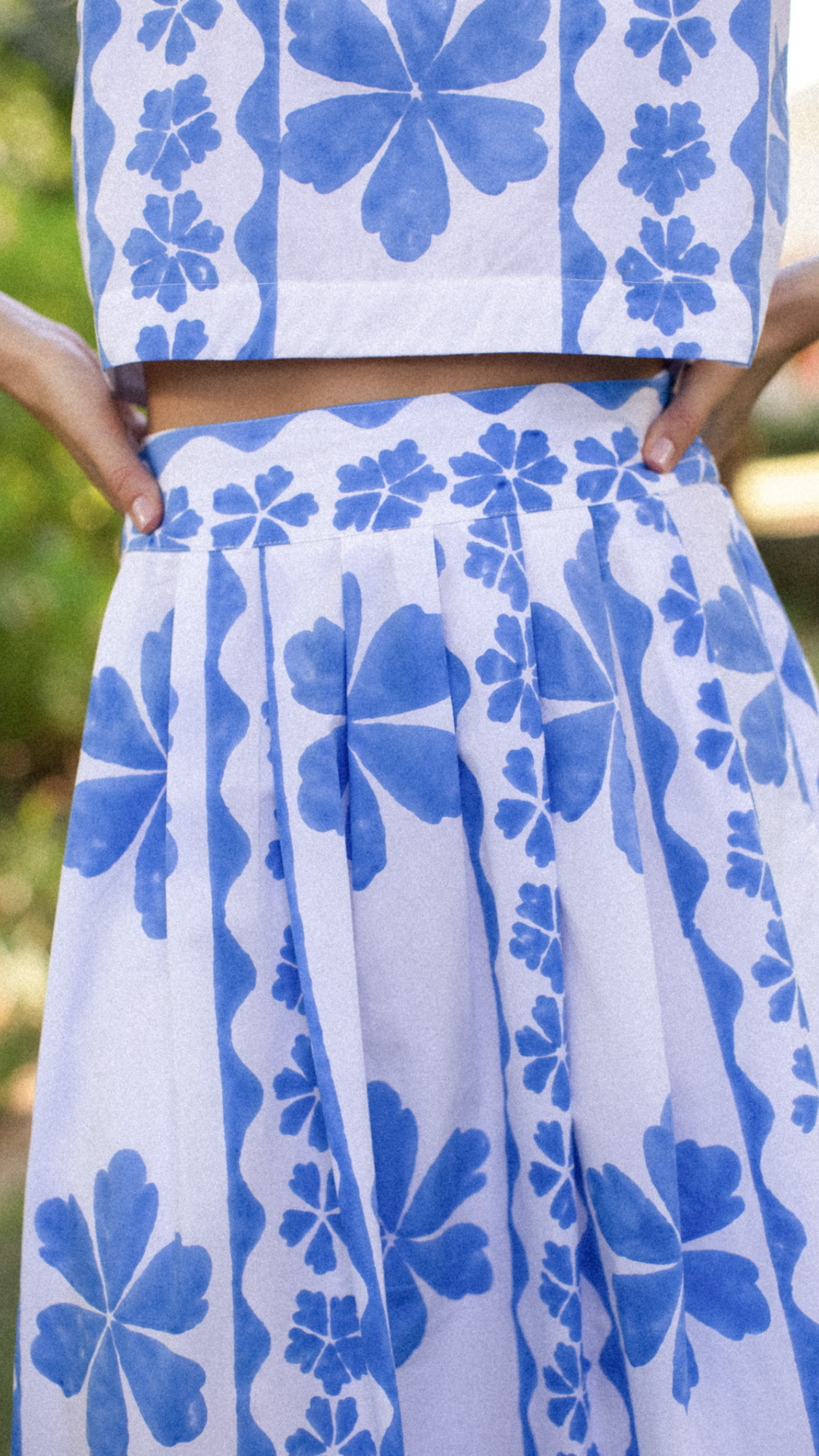 Sloane Tank - Sea Dahlia – Marea by Liz Joy