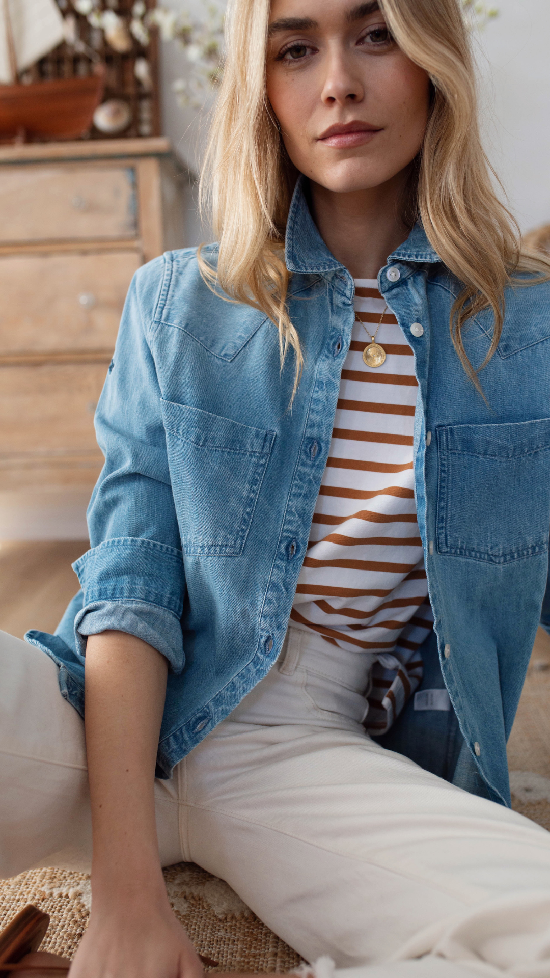Western Denim Shirt