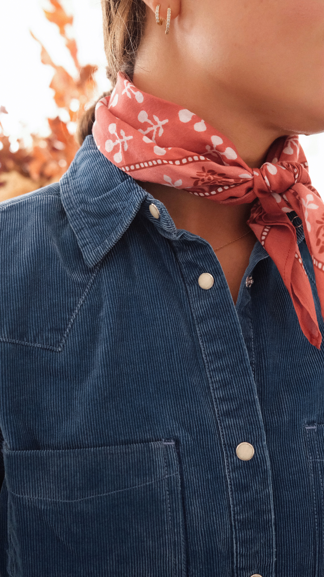 Wilde Scarf - Faded Rose Marea Flower