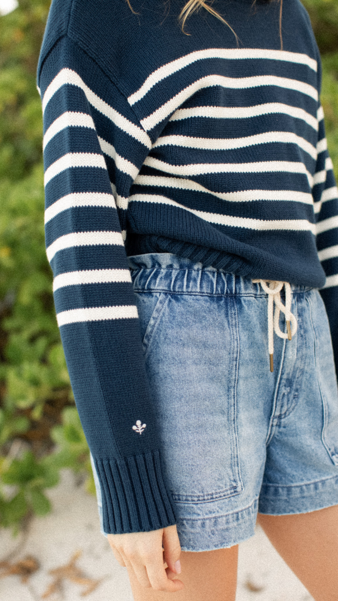 Denim Shorts - Mill Plain Wash – Marea by Liz Joy
