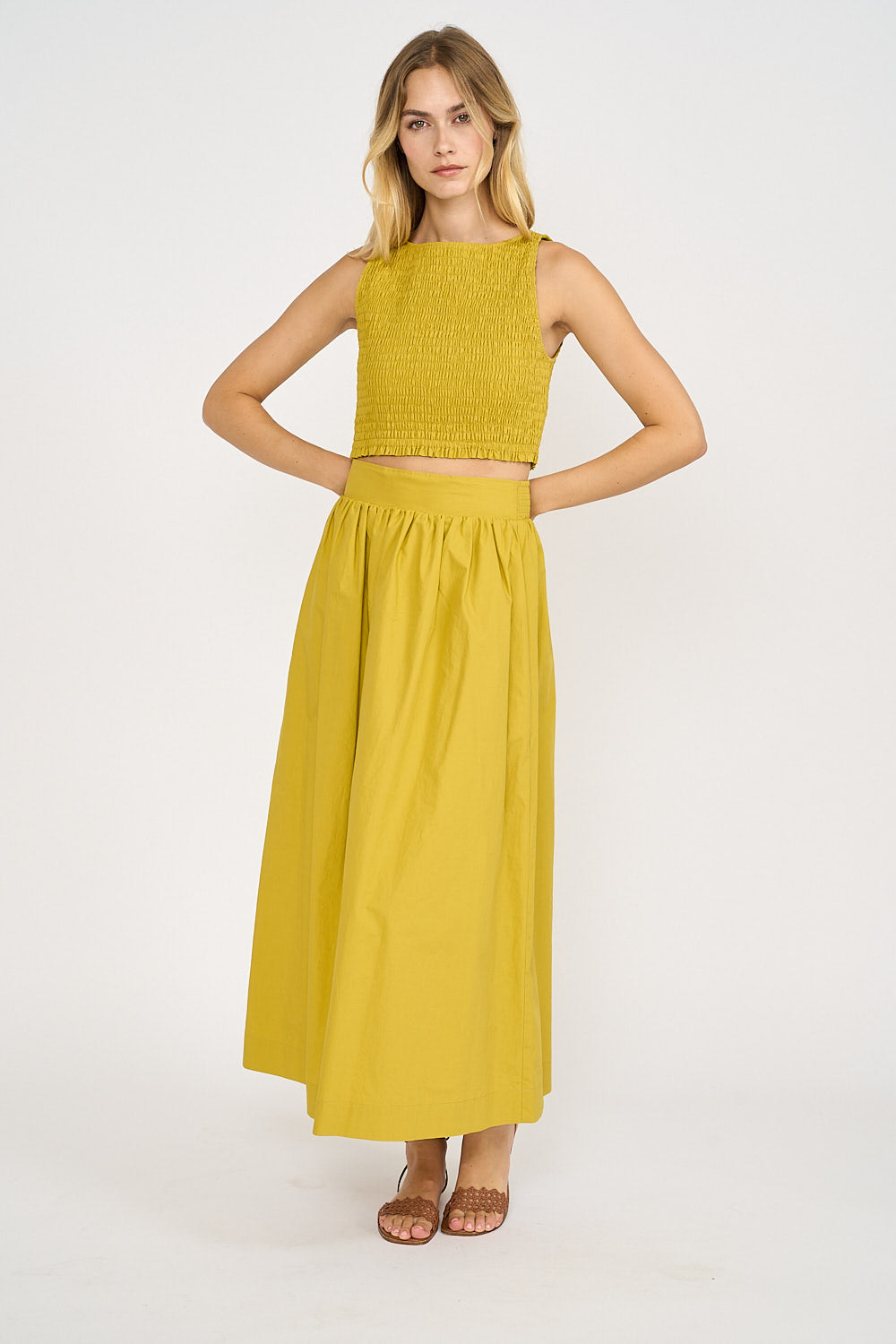 Charlotte Top - Chartreuse