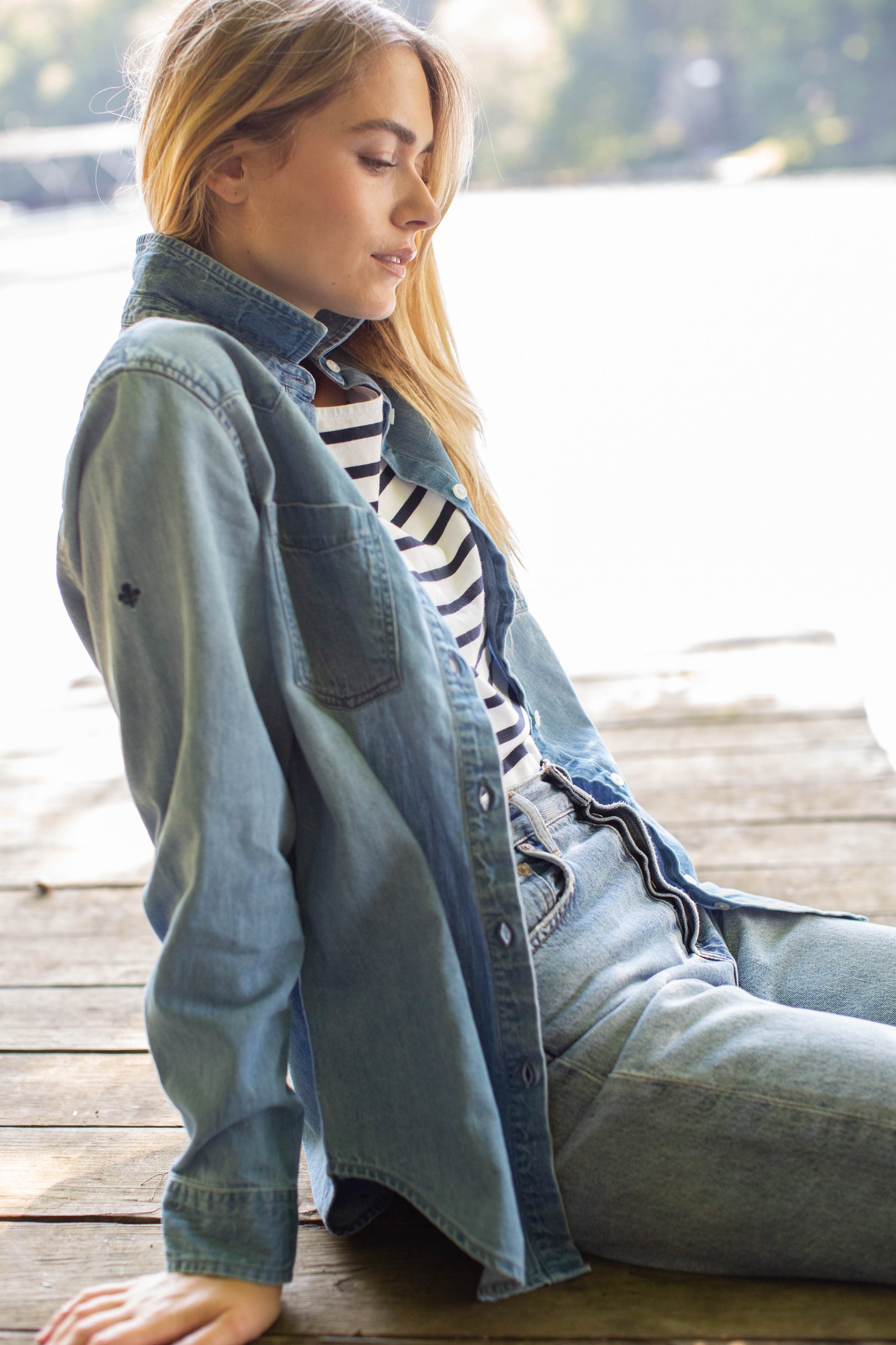 Western Denim Shirt