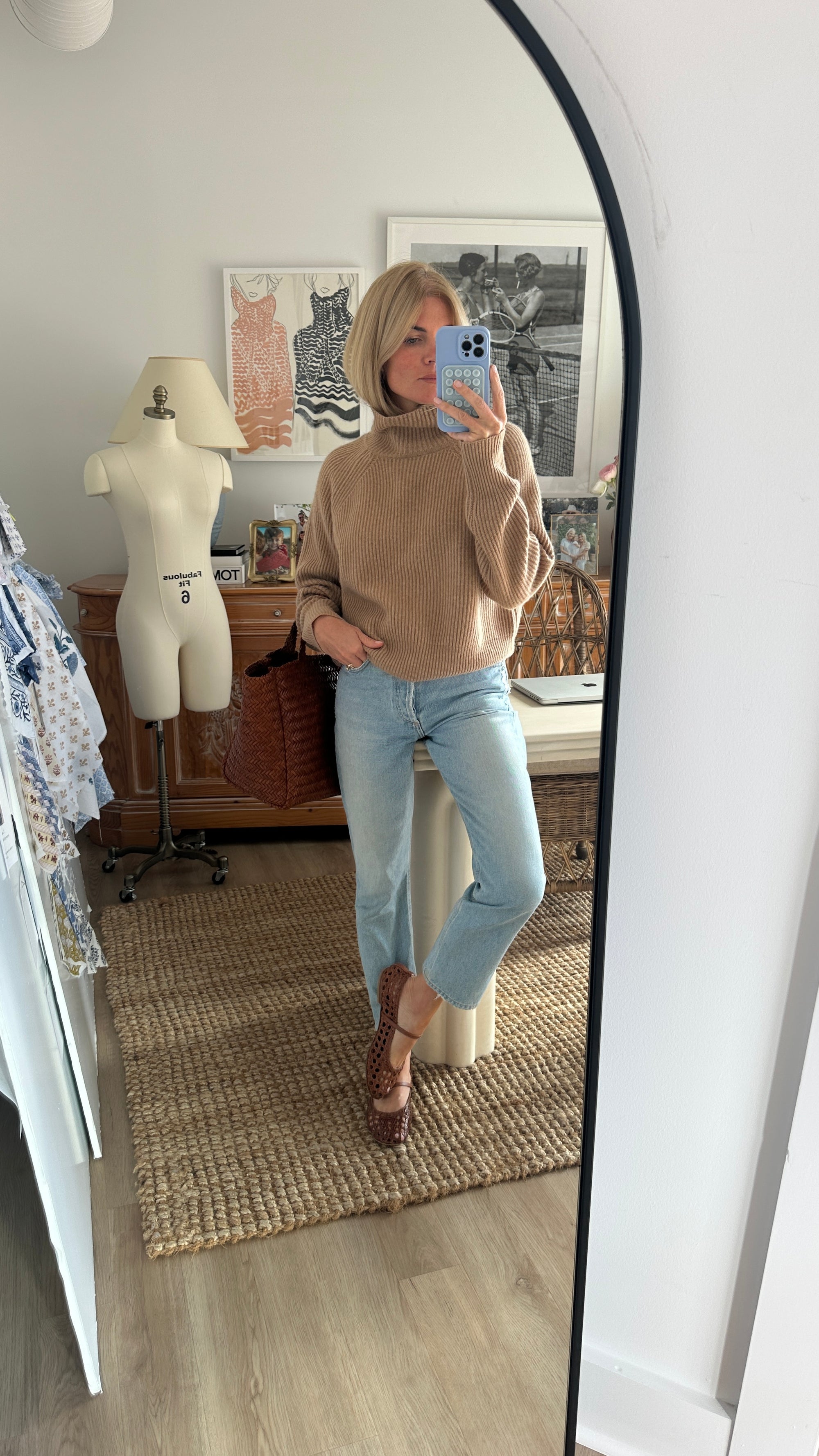 Sienna Sweater - Camel Heather