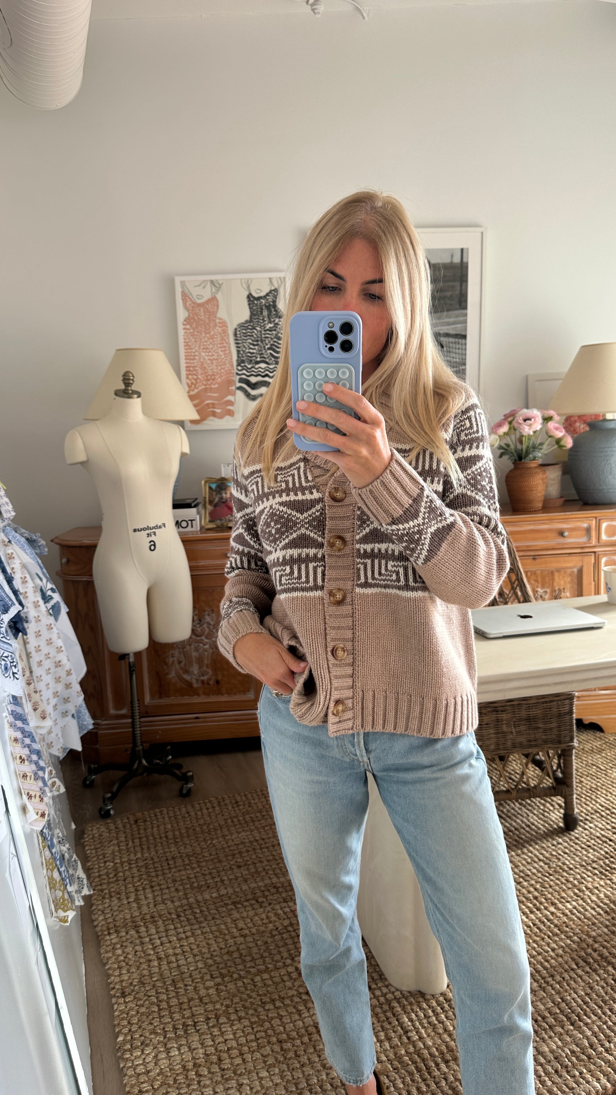 Cabin Cardigan - Oatmeal