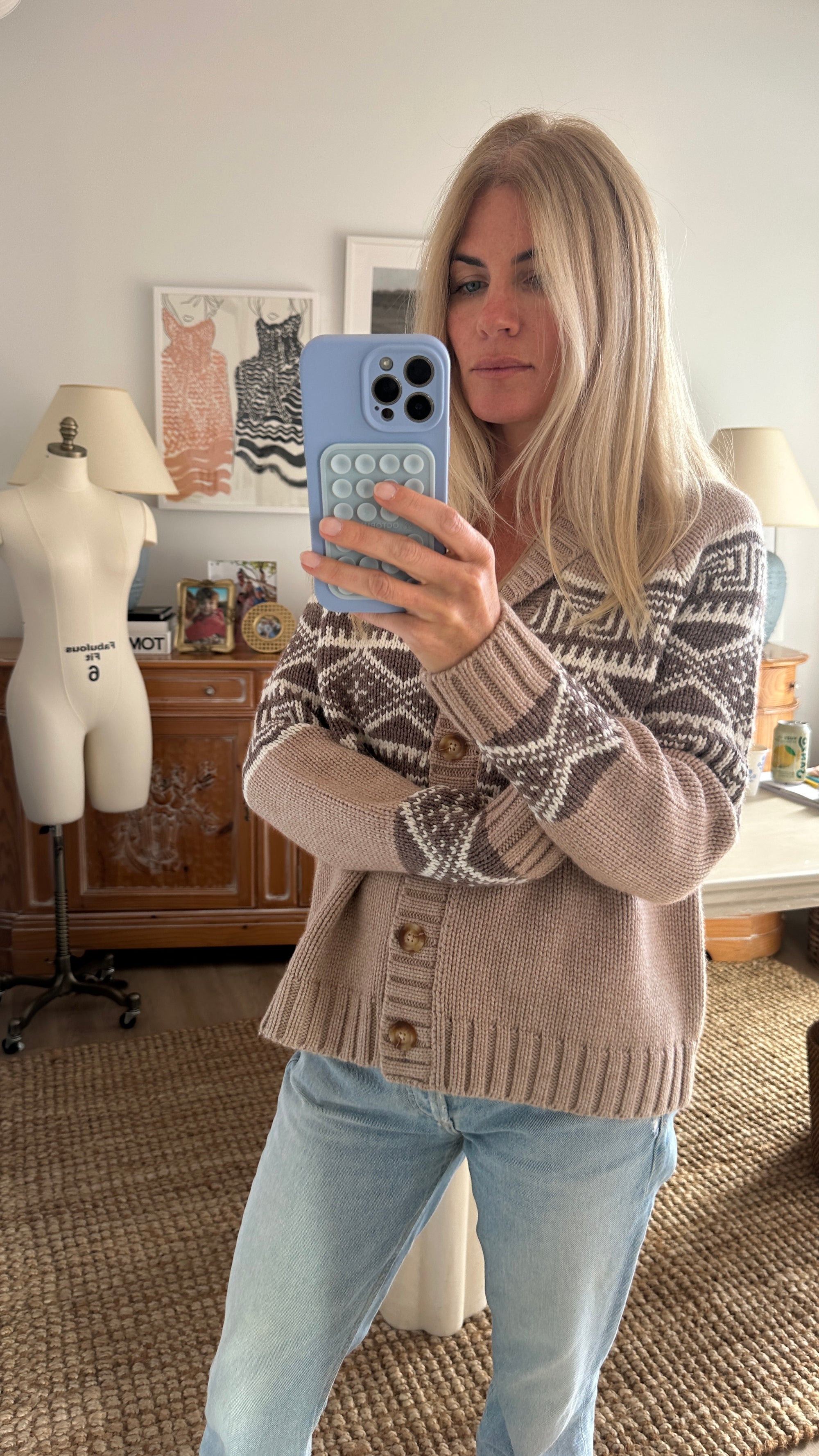 Cabin Cardigan - Oatmeal