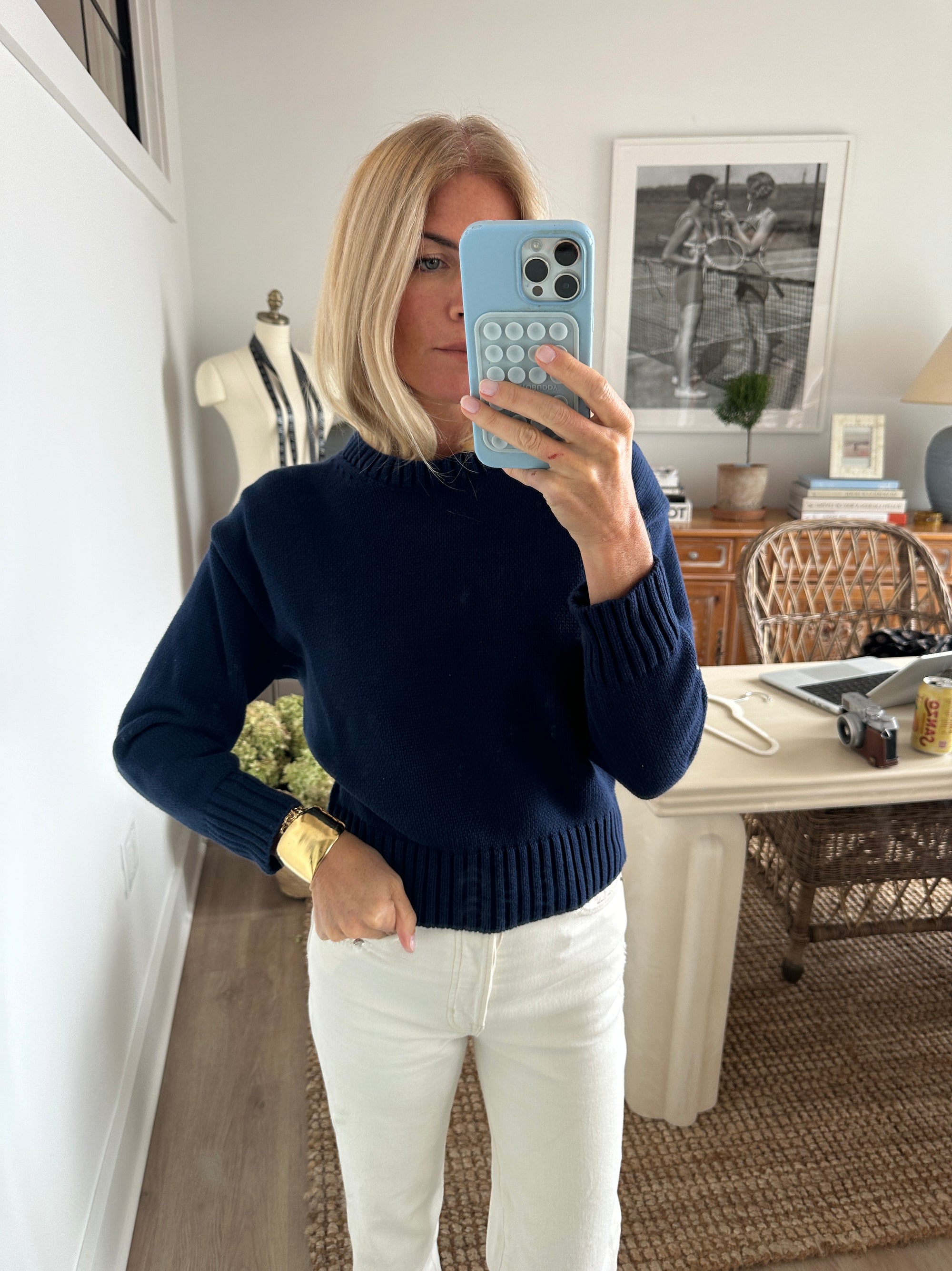 Lake Sweater - Navy