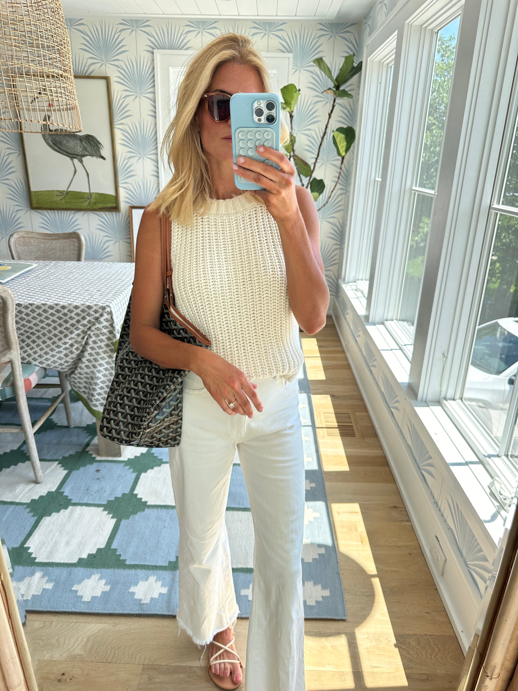 Beach Vest - Ivory