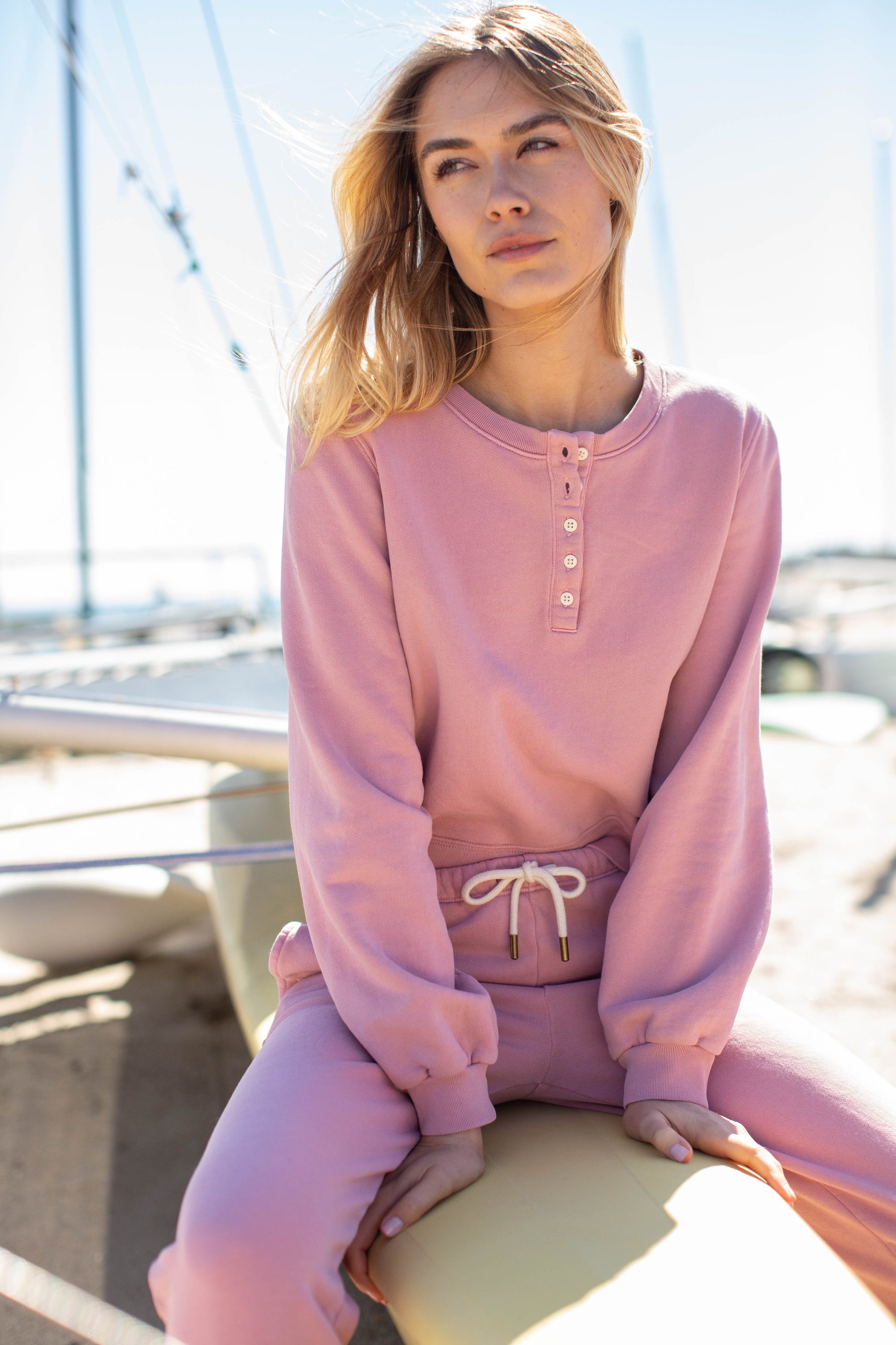 Vintage Terry Jogger - Lavender