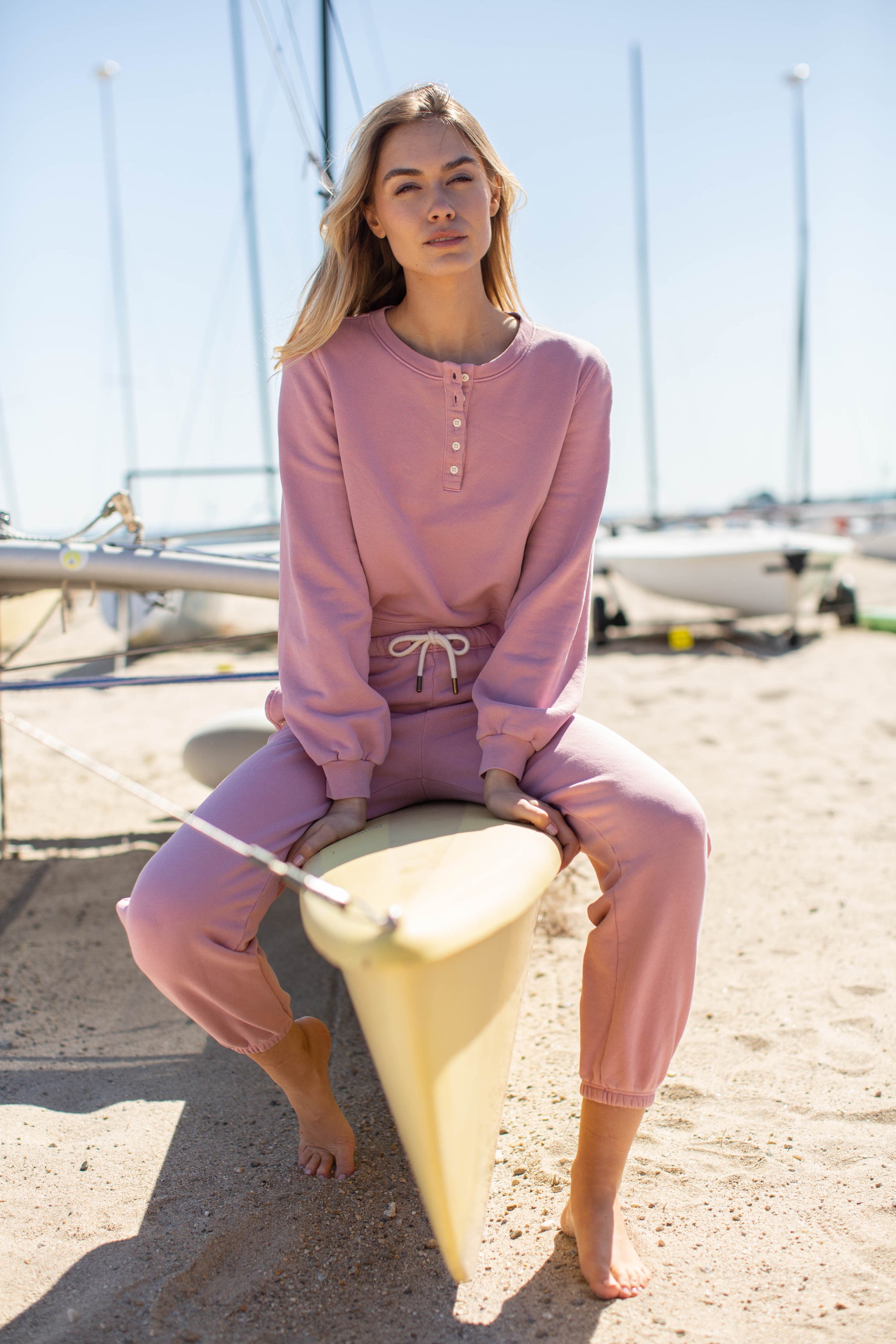 Vintage Terry Jogger - Lavender