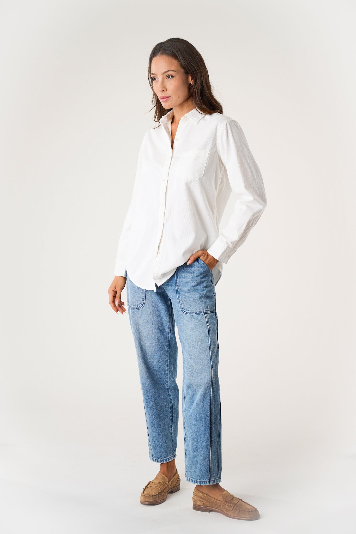 Favorite Shirt - Ivory Corduroy