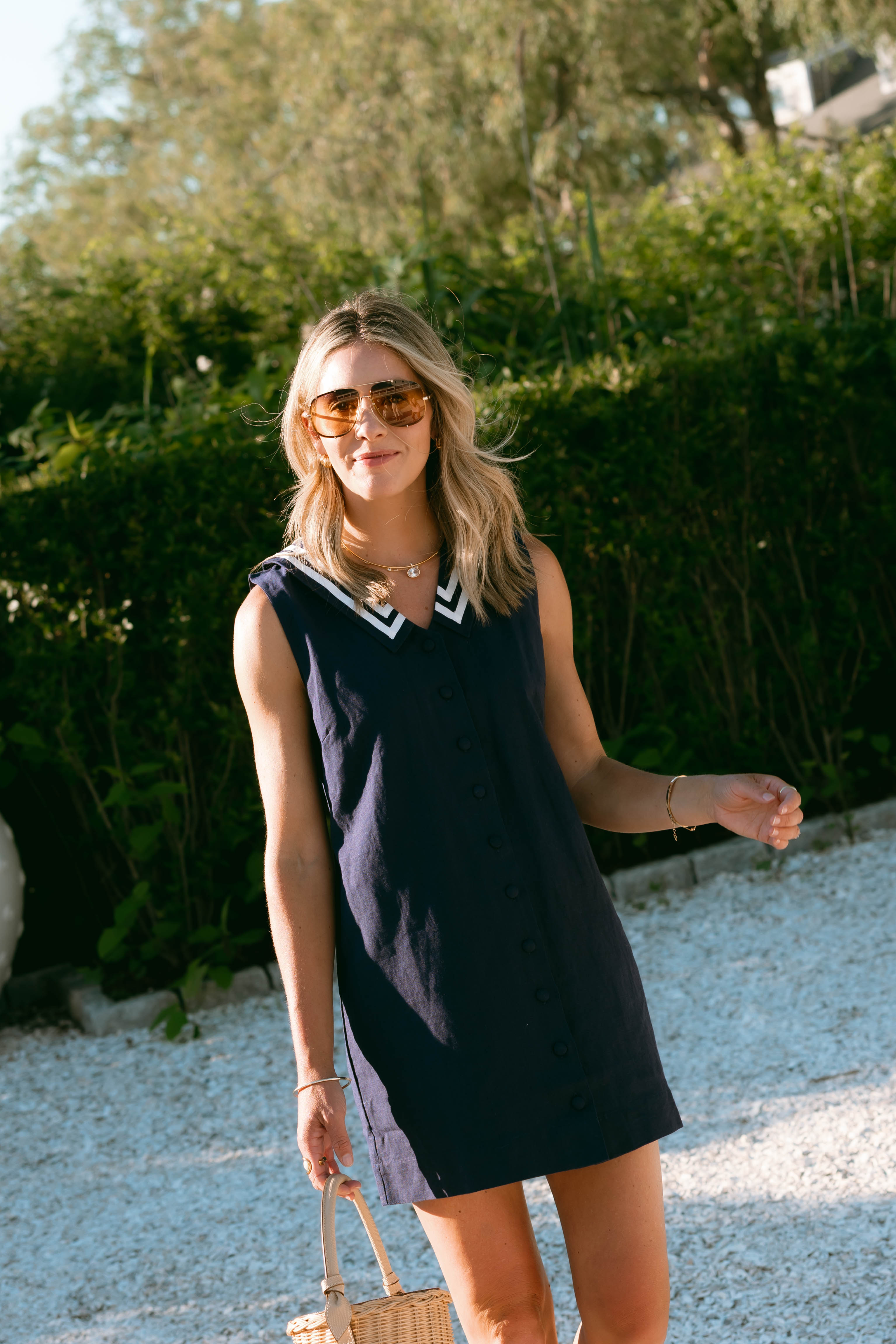 marea maxi shirt dress Waterfront Shift Hand wash only in lunch Size::7 SAMPLE-Backless Summer Dress –