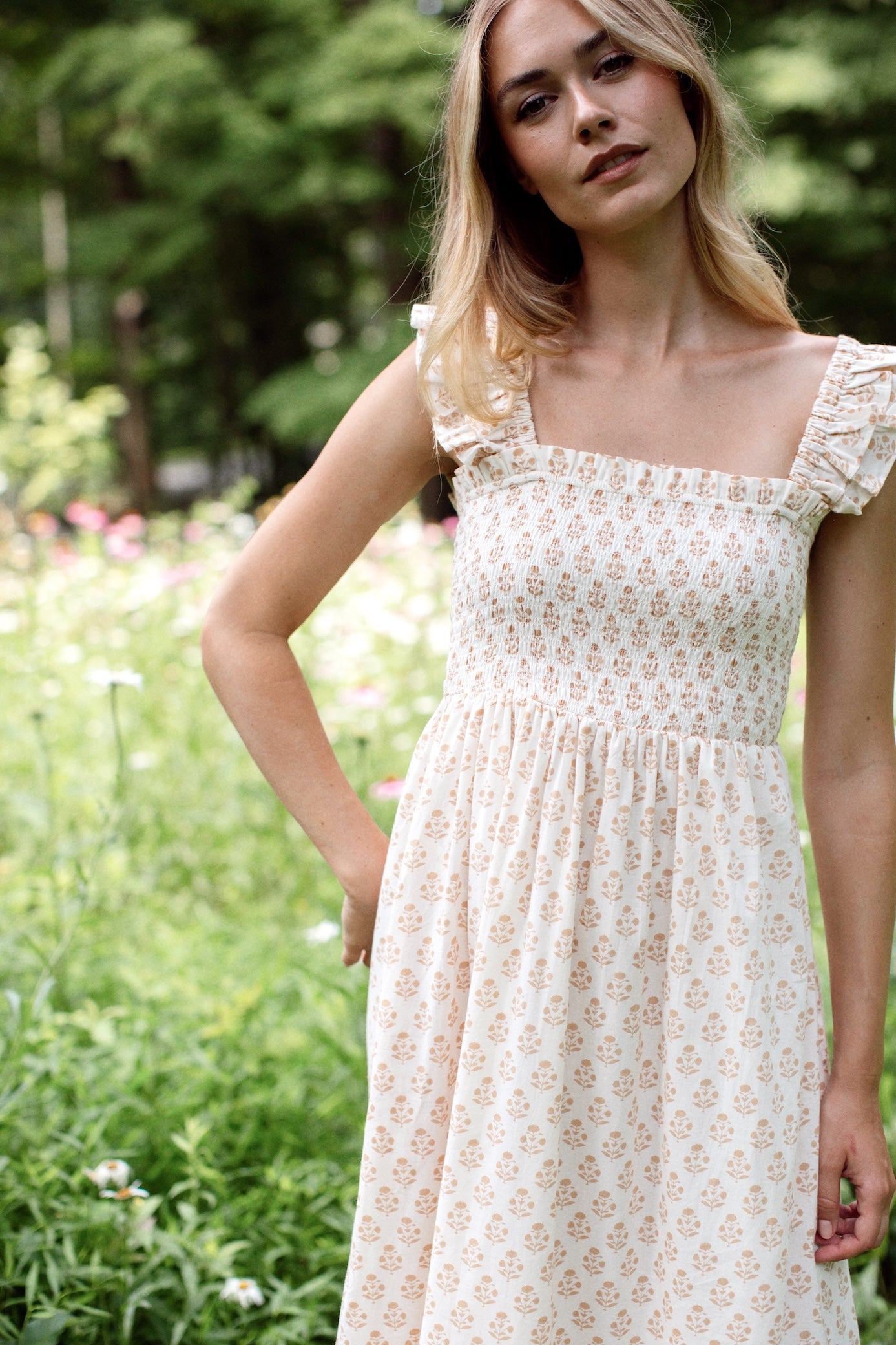 Sasco Dress - Tinsel Dandelion
