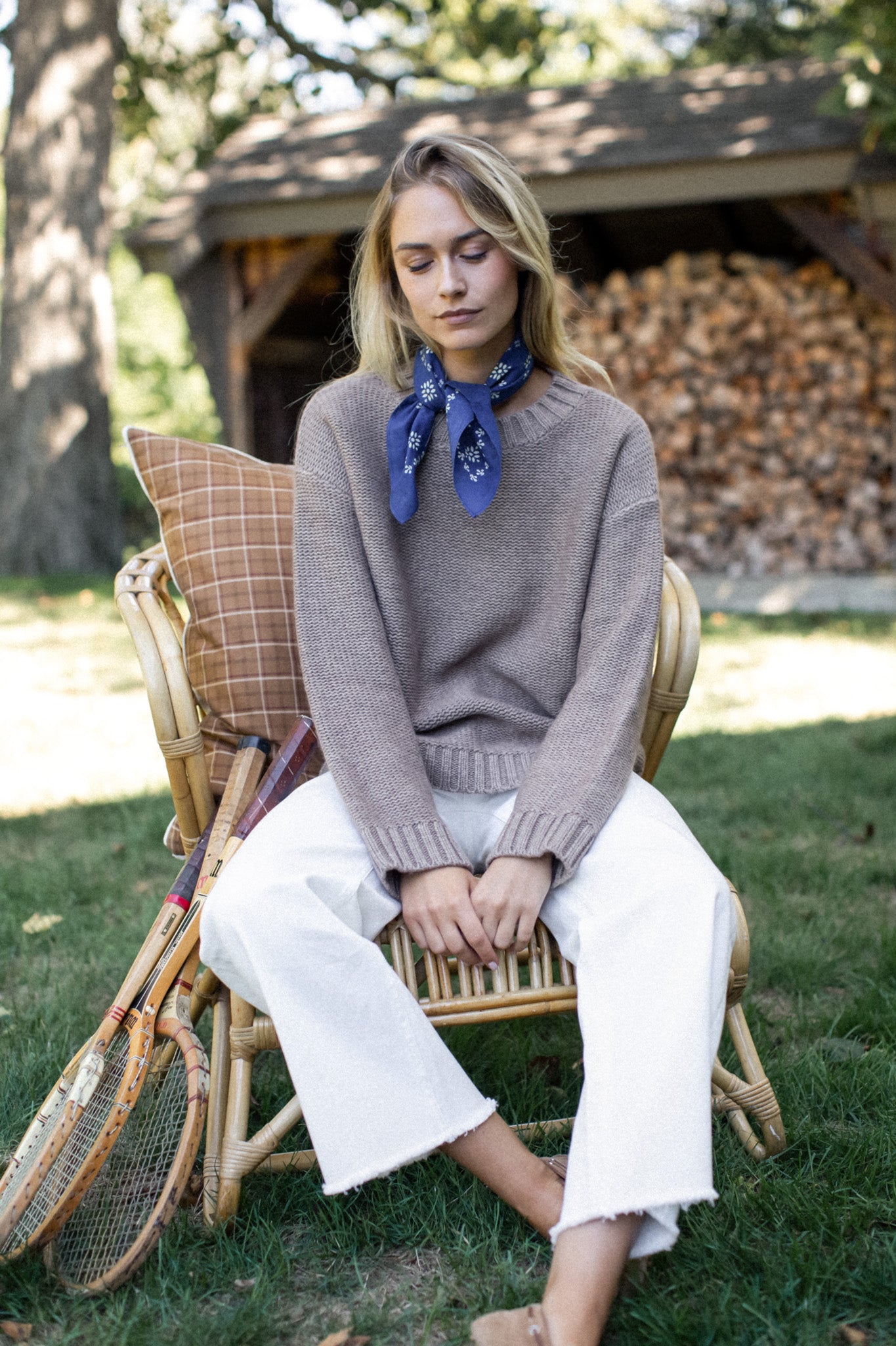 Winter Beach Sweater - Mocha