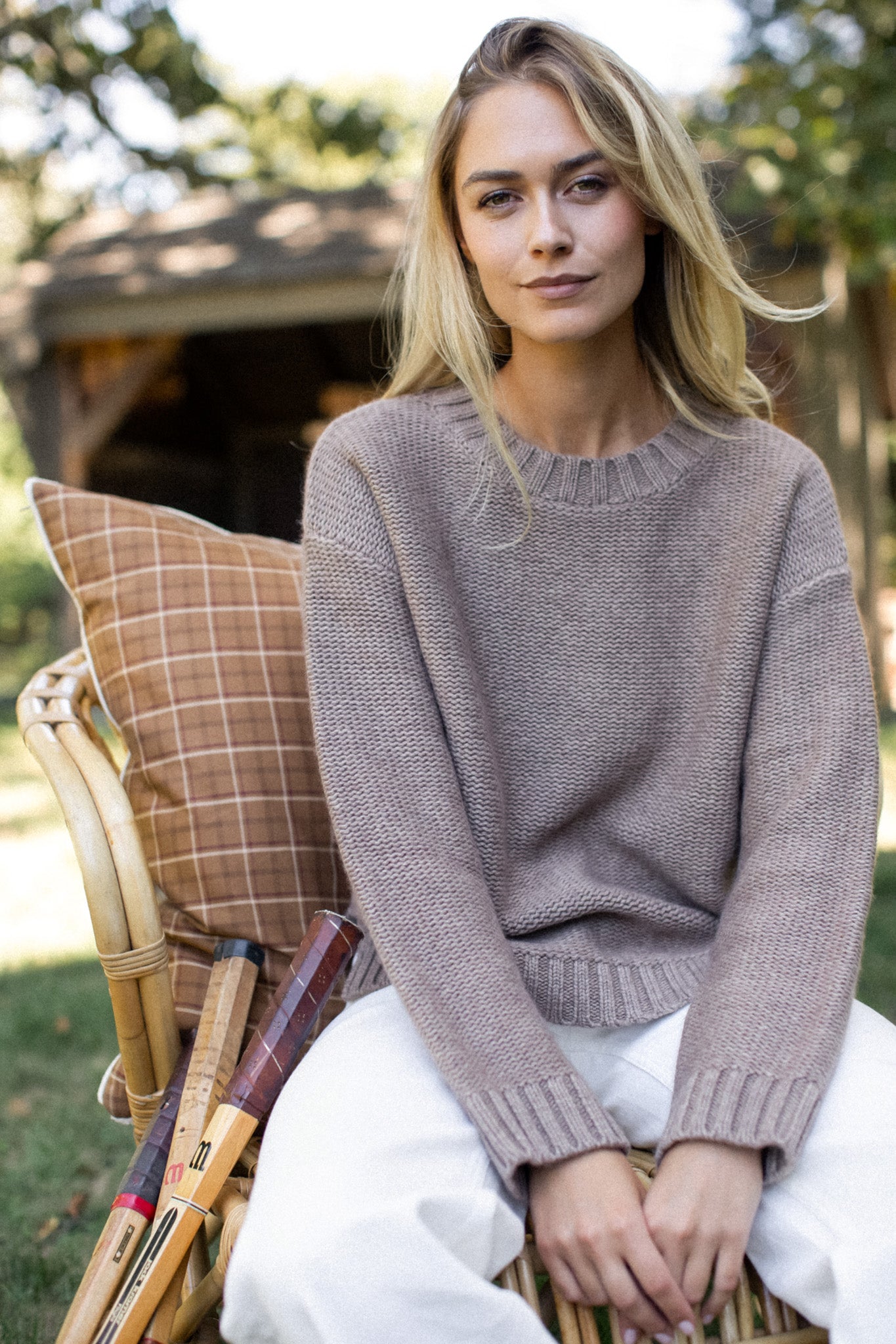 Winter Beach Sweater - Mocha