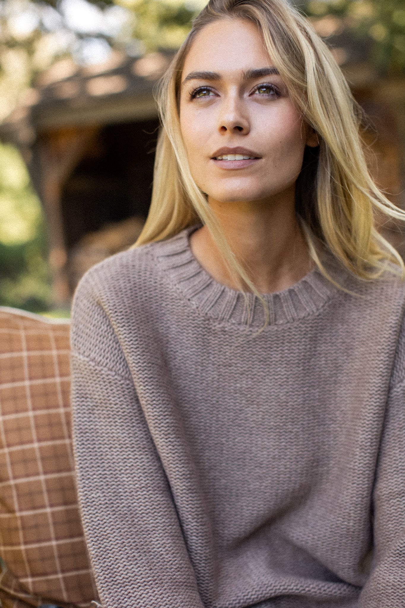 Winter Beach Sweater - Mocha