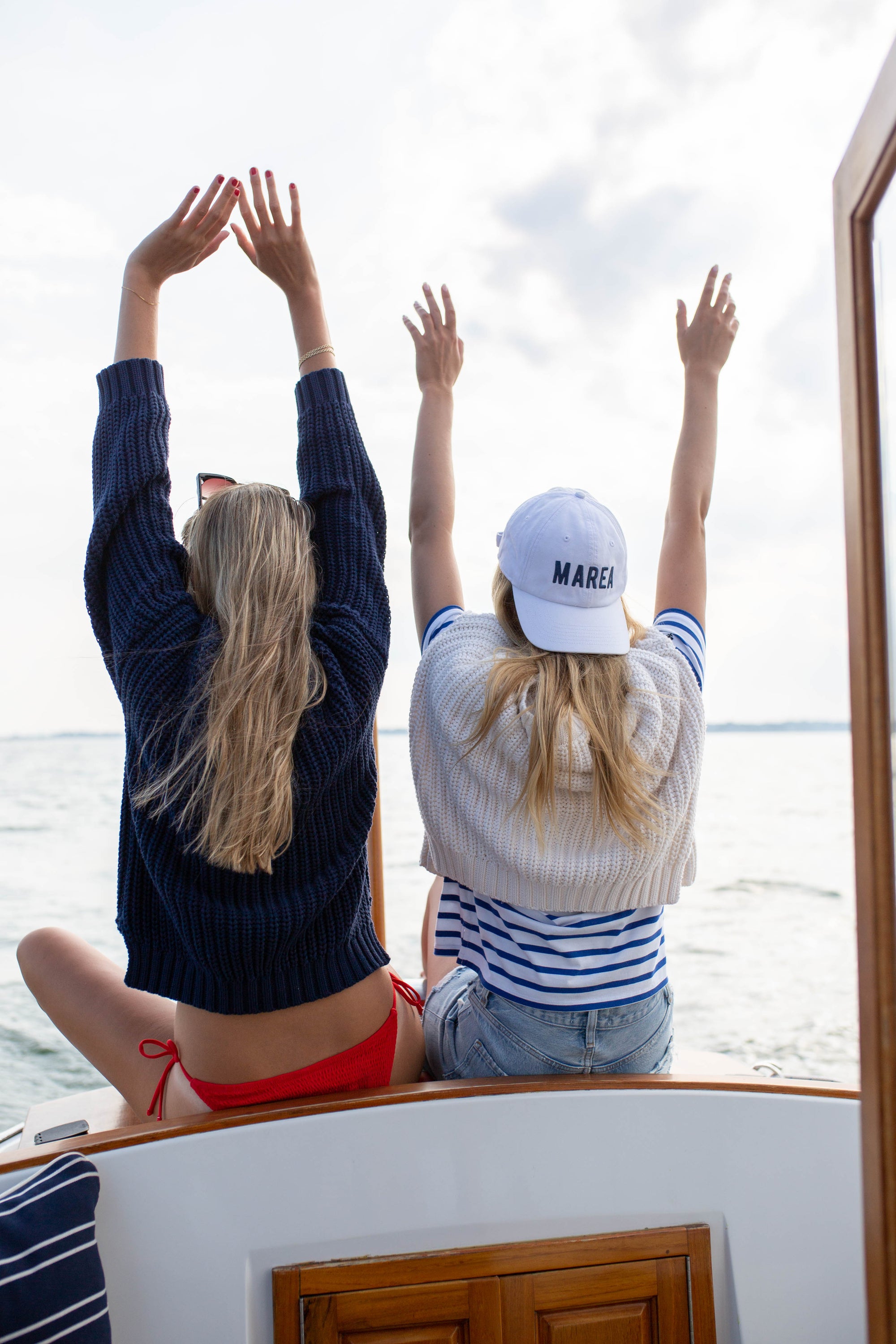 Marea Baseball Hat - White