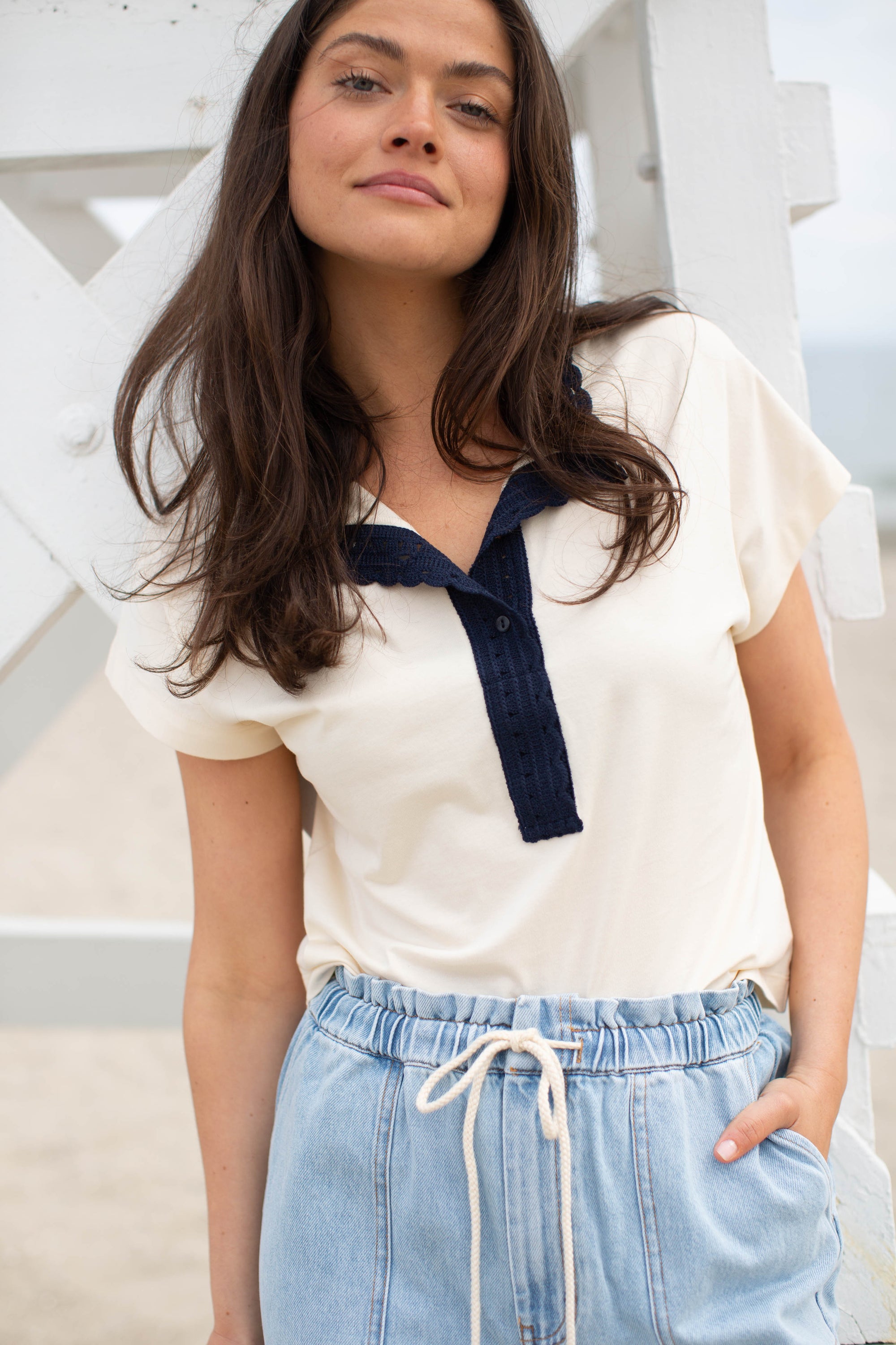 Denim Pants - Pale Wash