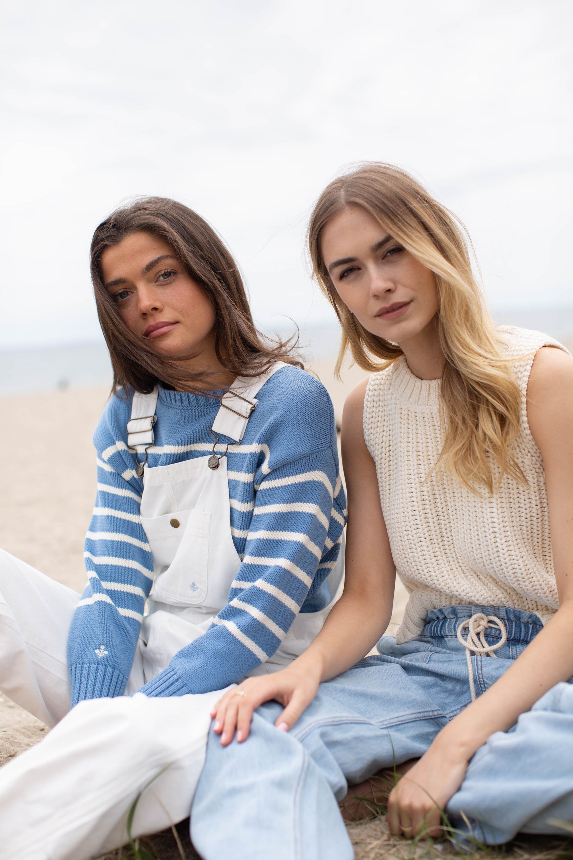 Beach Vest - Ivory