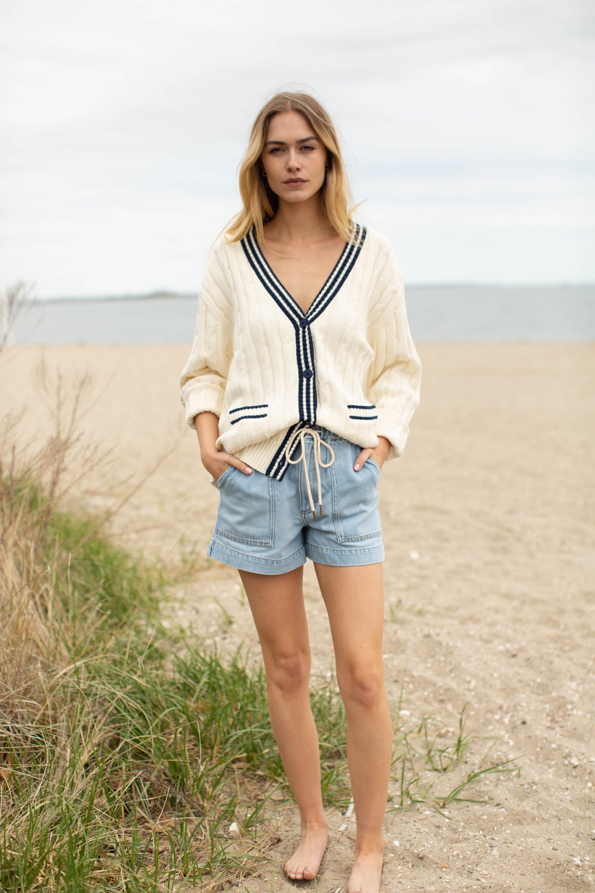 Denim Shorts - Pale Wash
