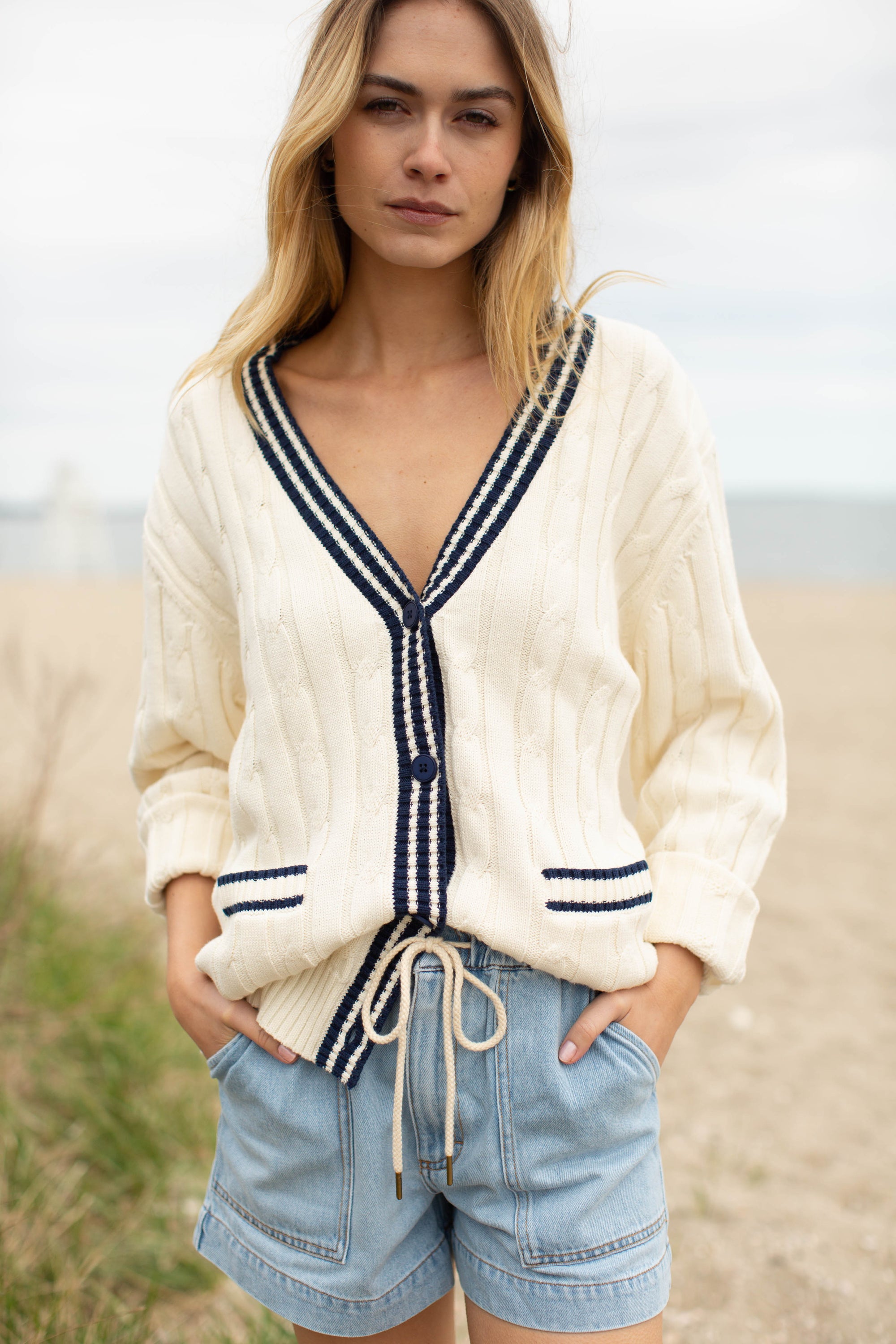 Denim Shorts - Pale Wash