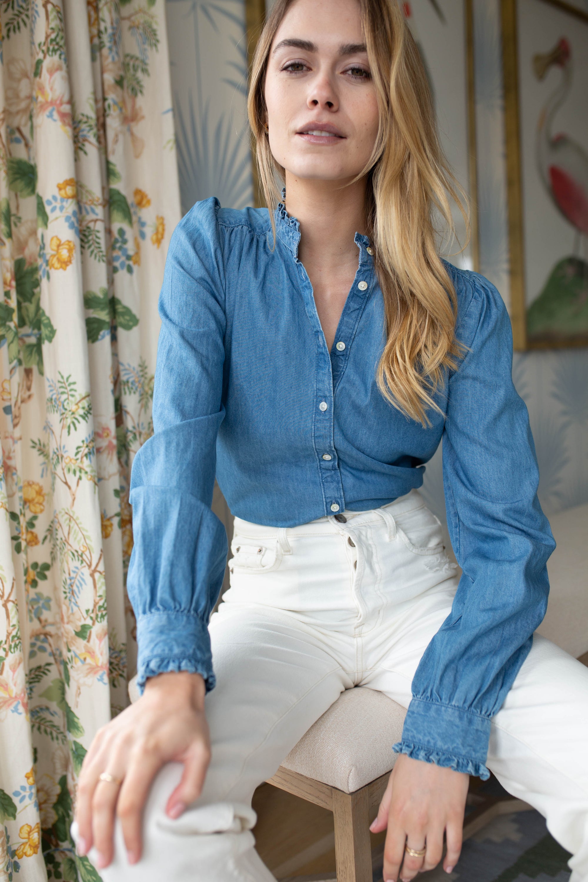 Charlie Shirt - Chambray