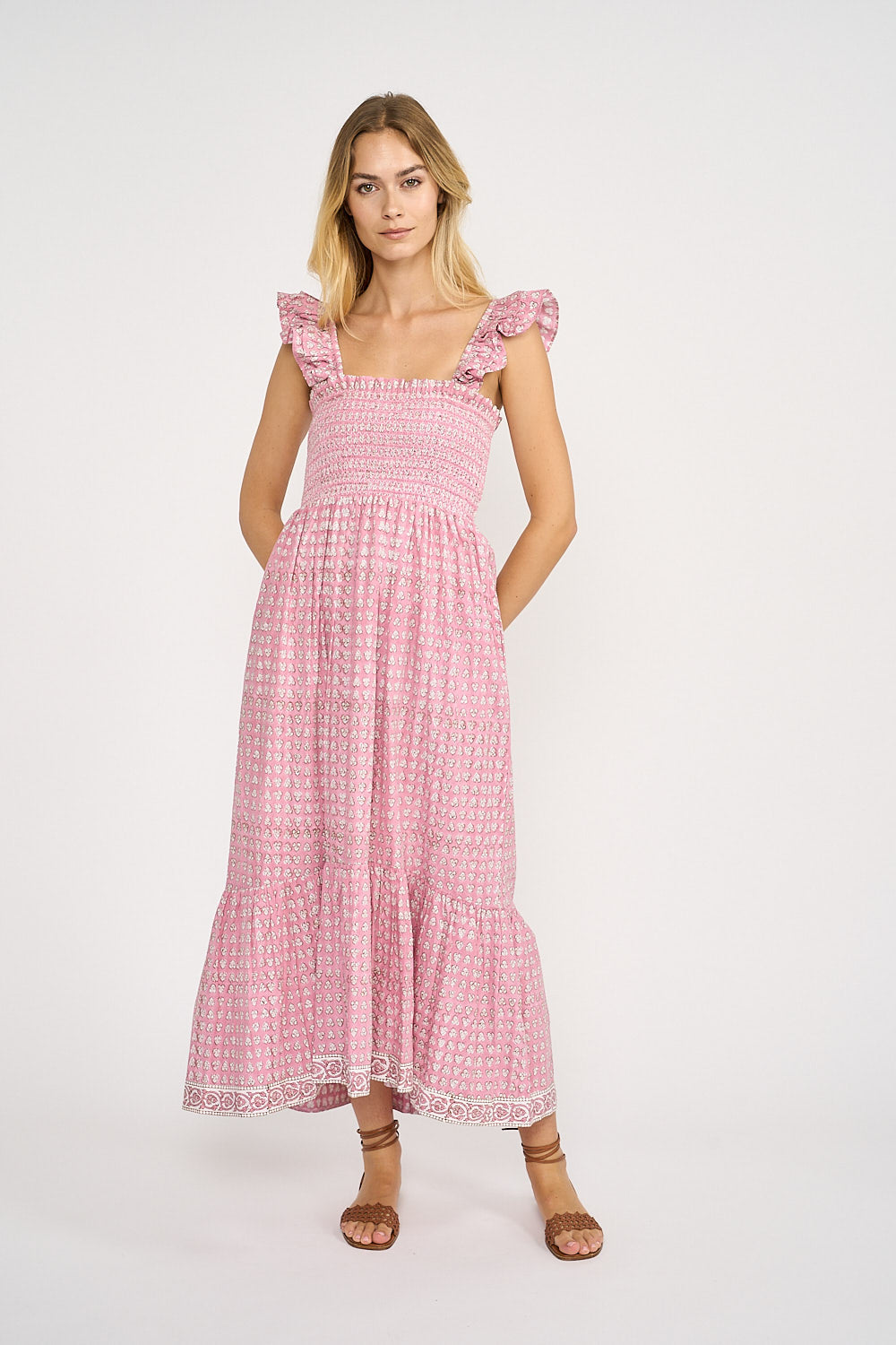 Sasco Dress - Lavender Thistle