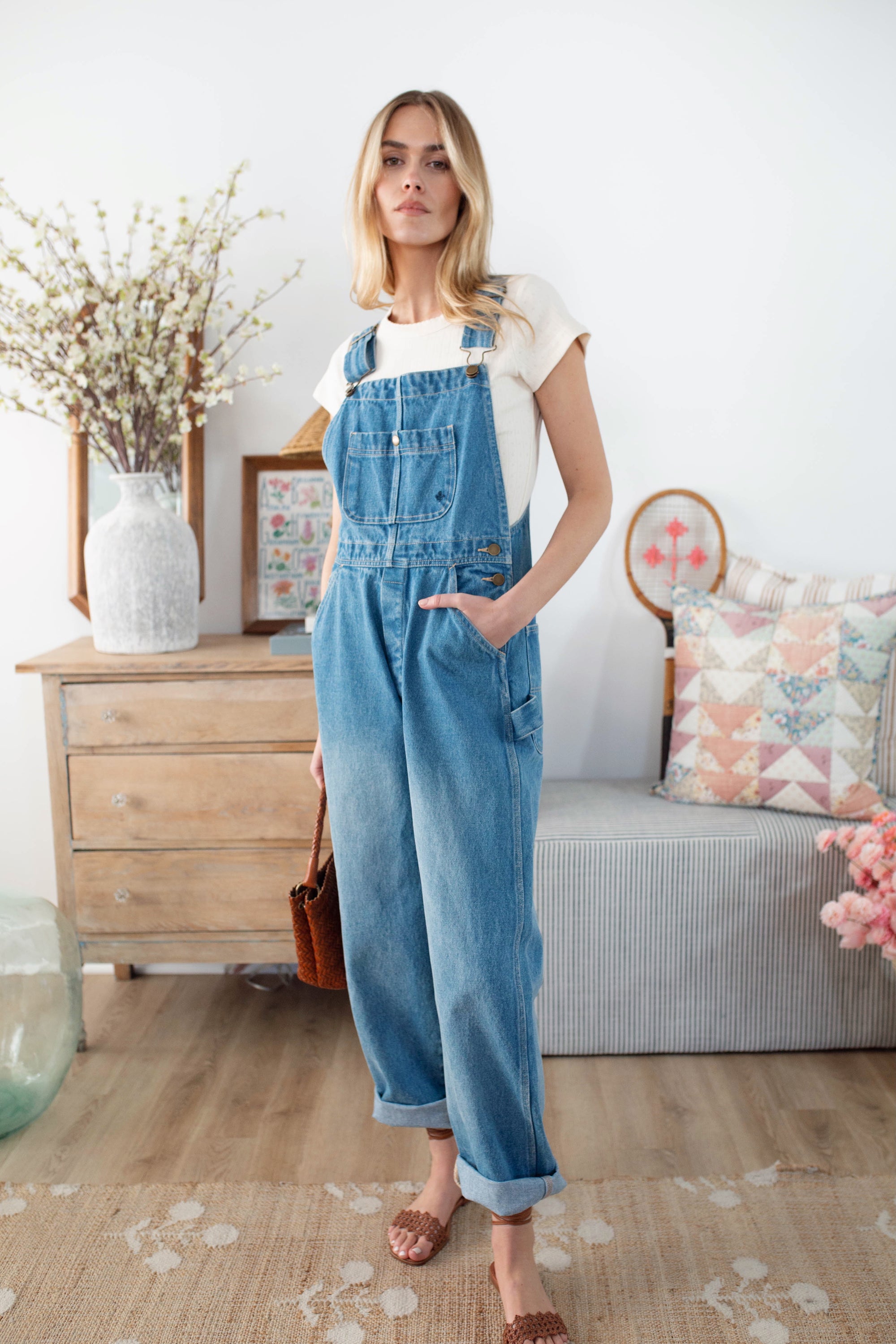 Denim Overalls - Vintage Wash