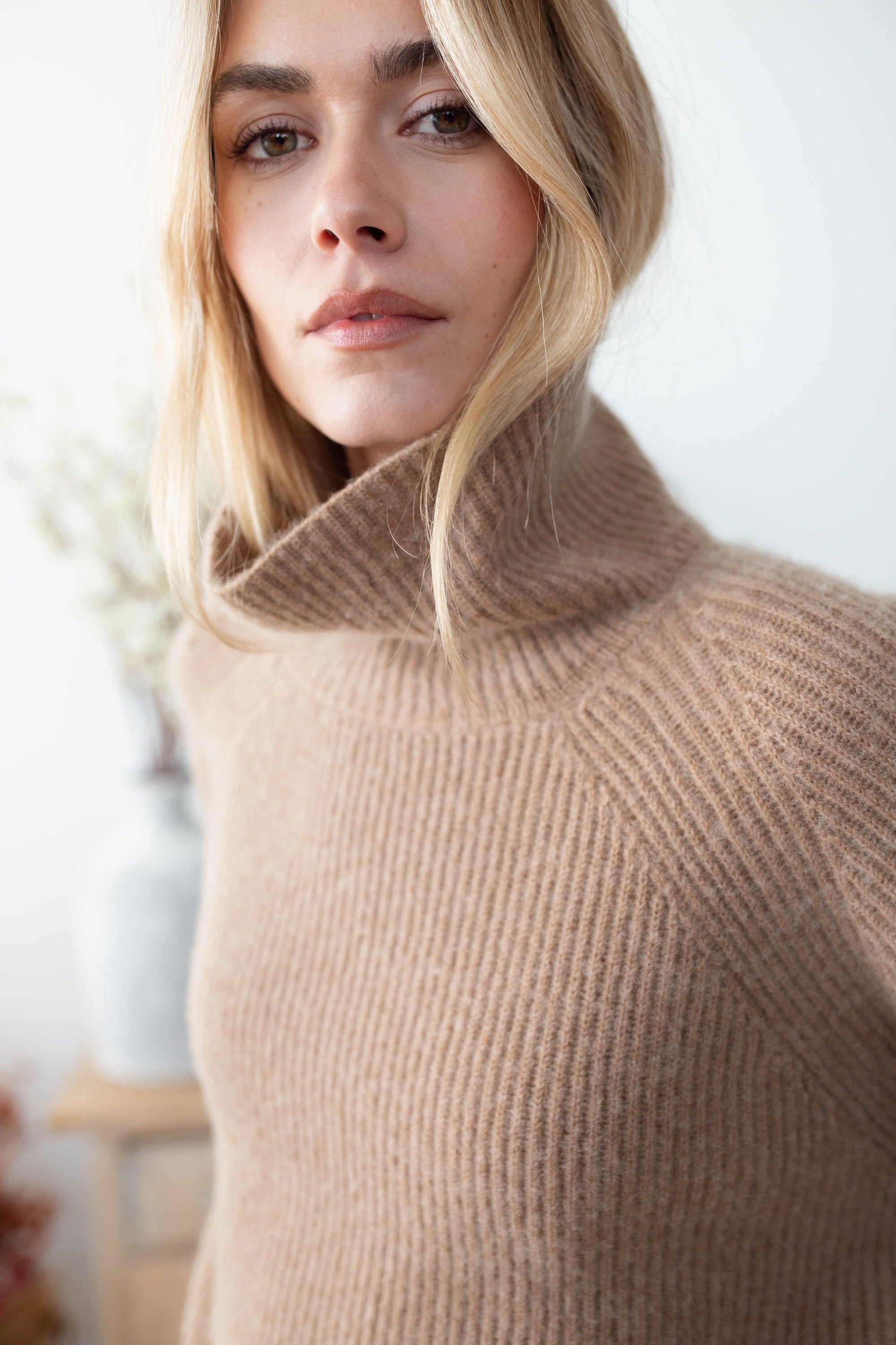 Sienna Sweater - Camel Heather