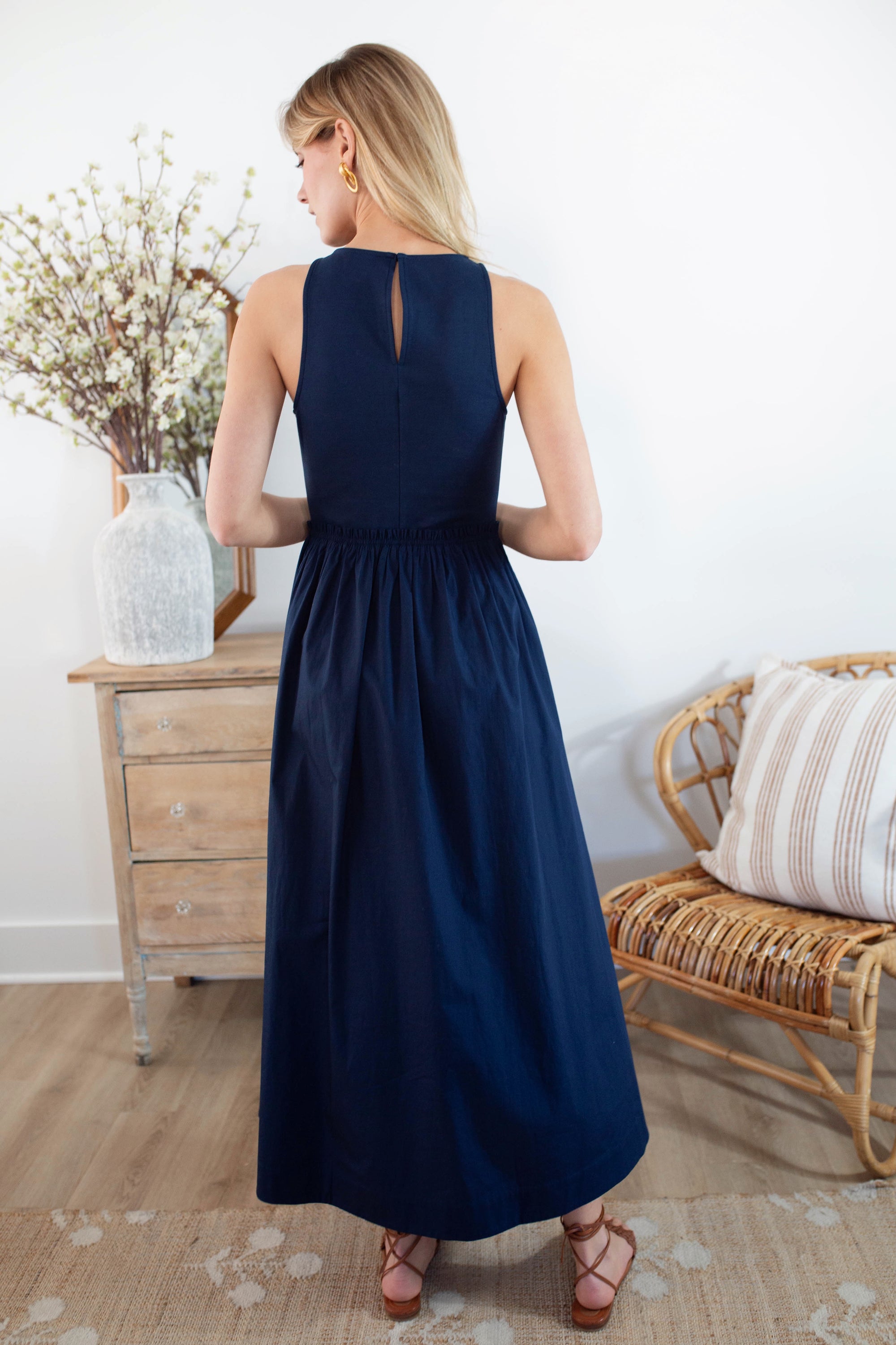 Mixi Dress - Navy