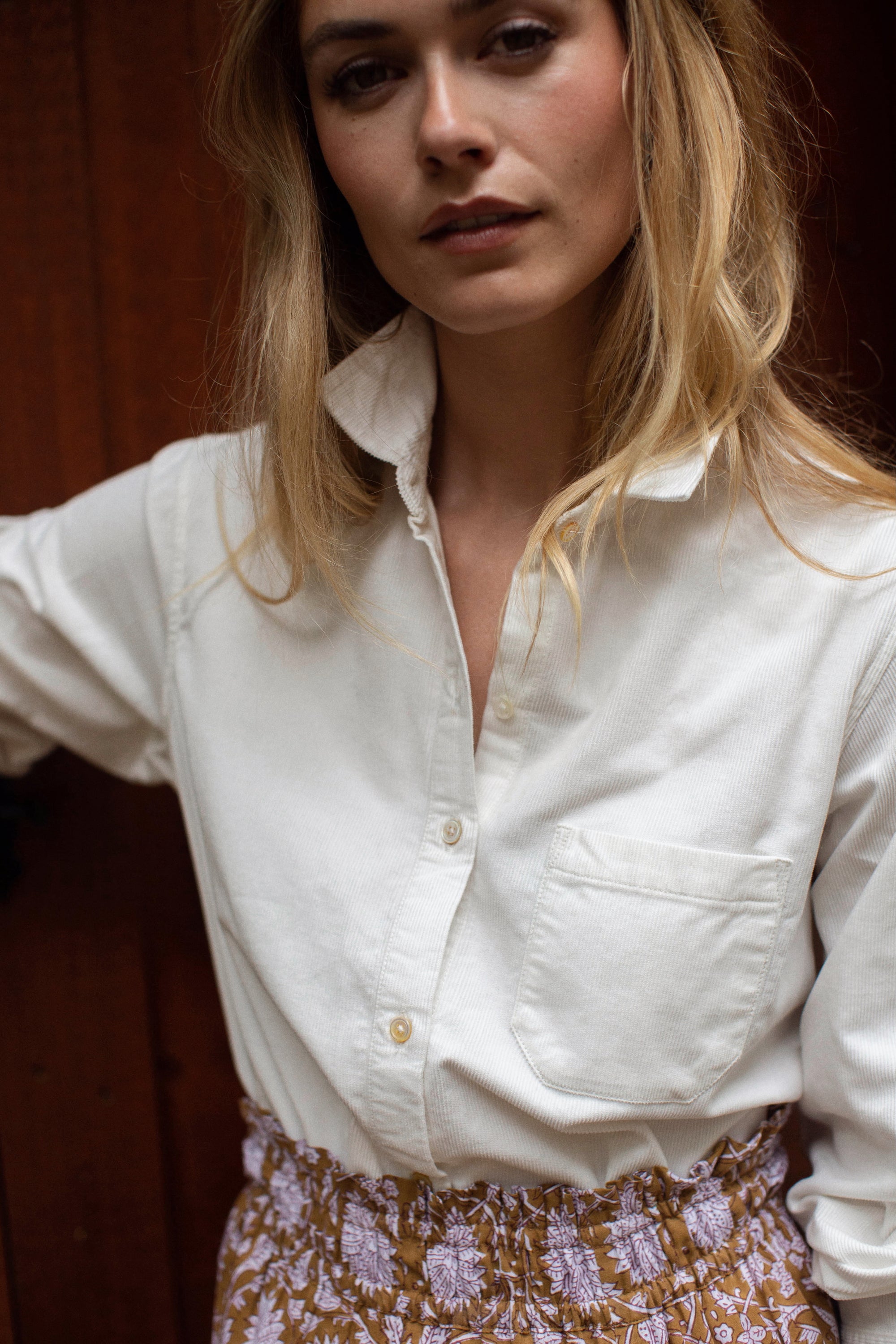 Favorite Shirt - Ivory Corduroy