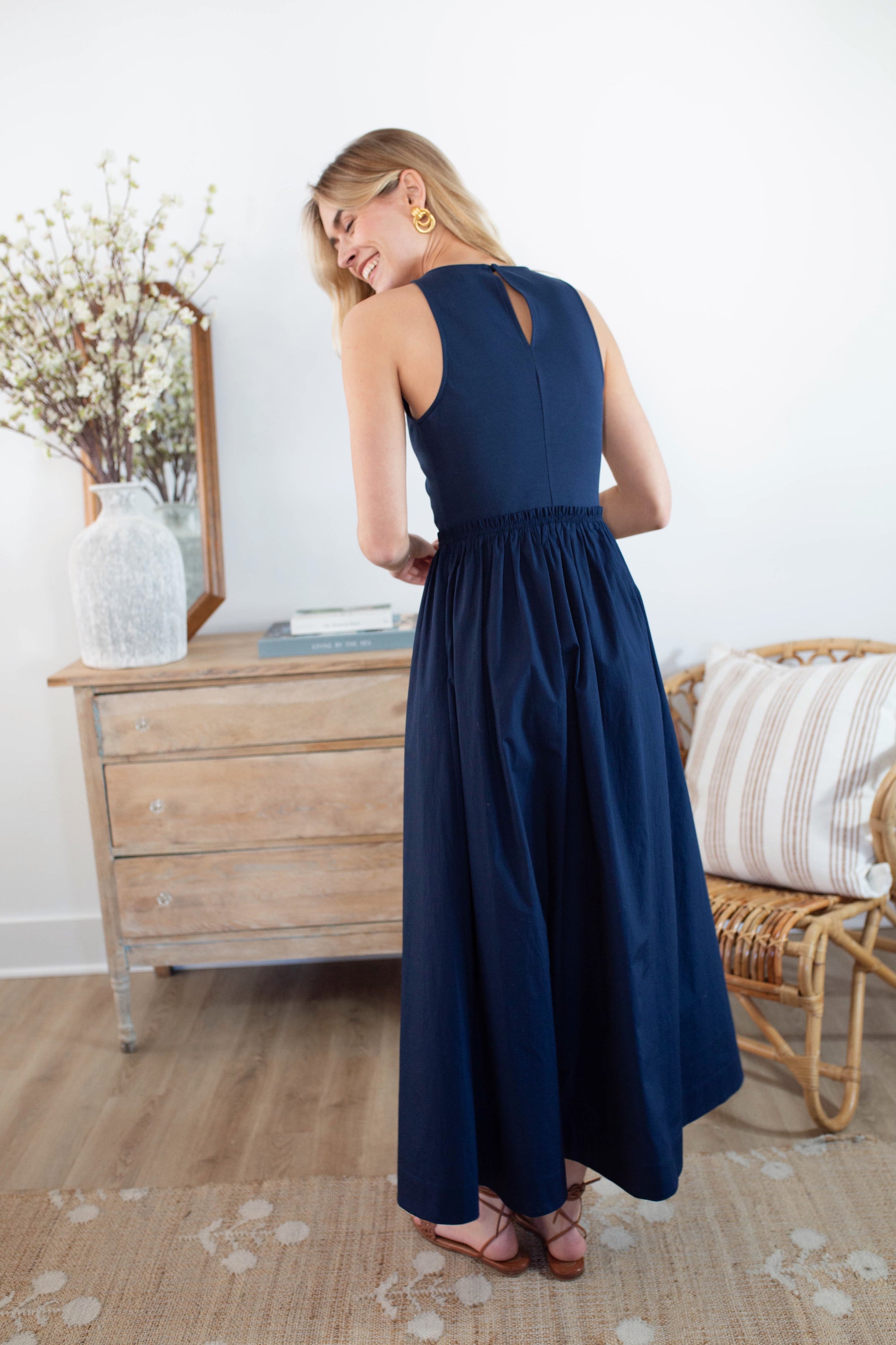 Mixi Dress - Navy