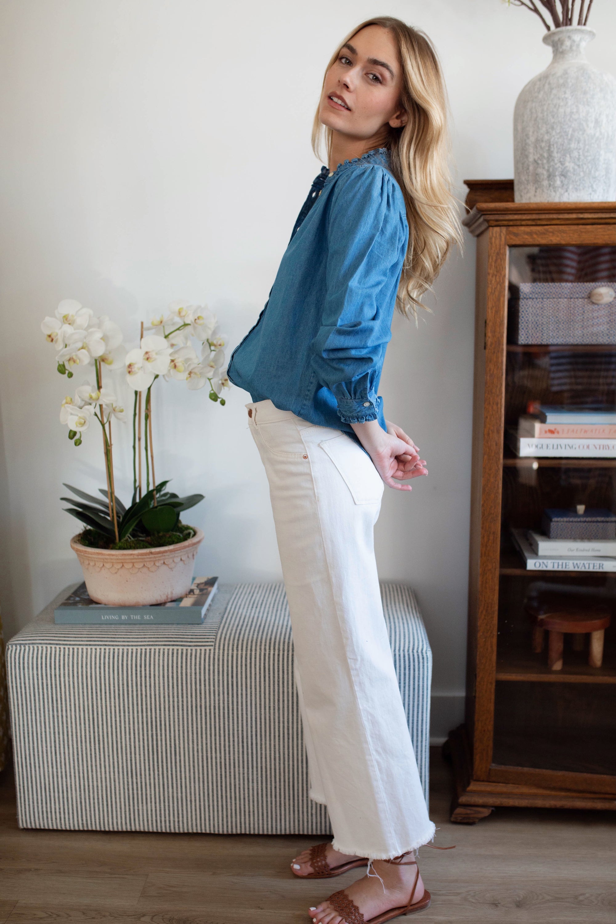Charlie Shirt - Chambray