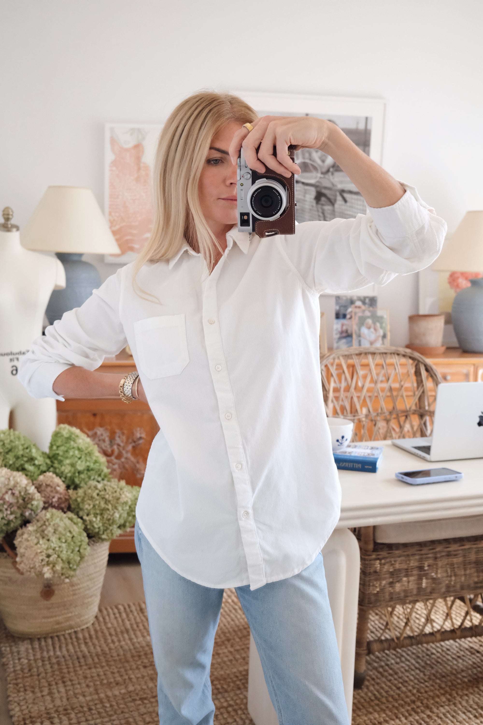 Favorite Shirt - Ivory Corduroy