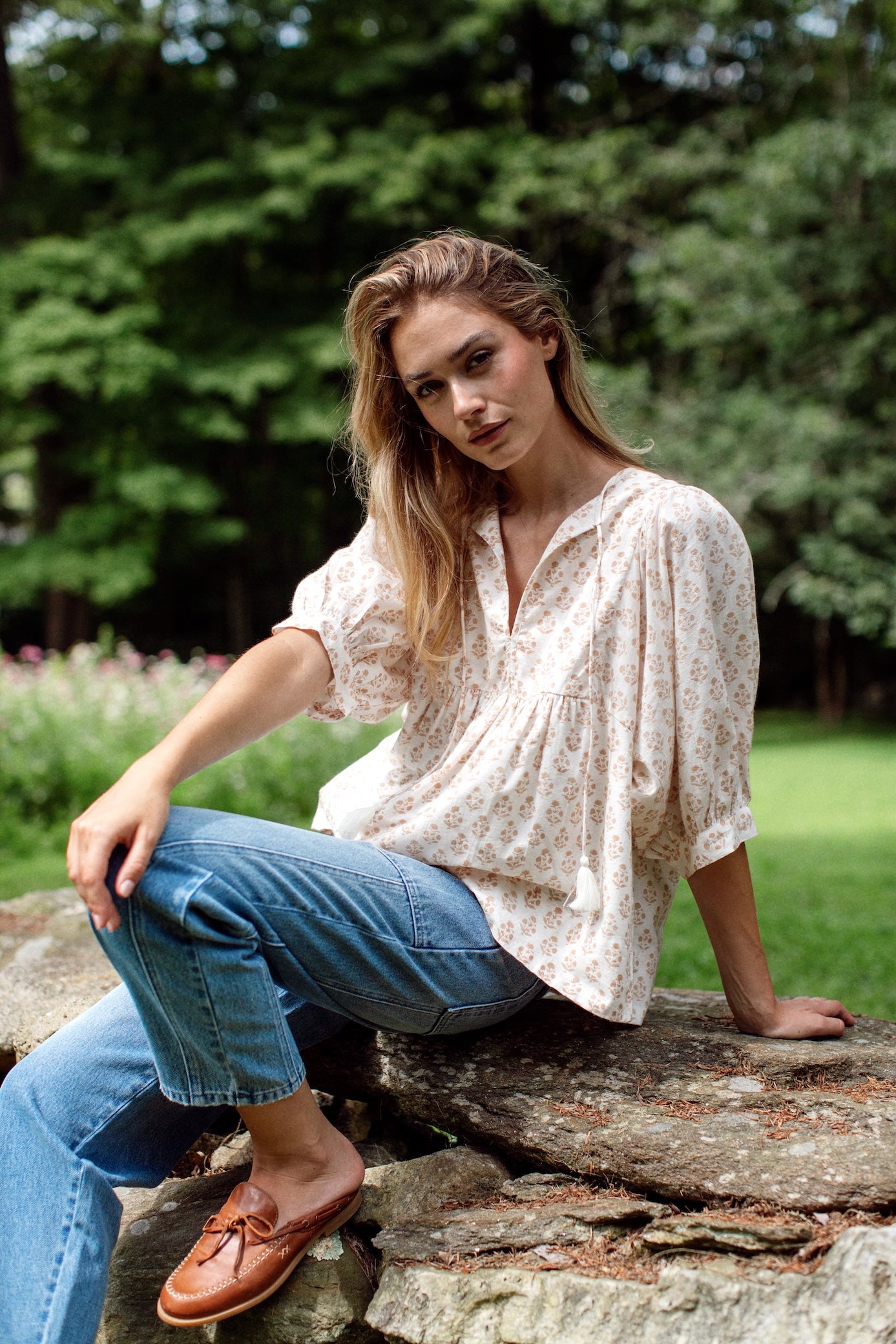 Steph Top - Tinsel Dandelion