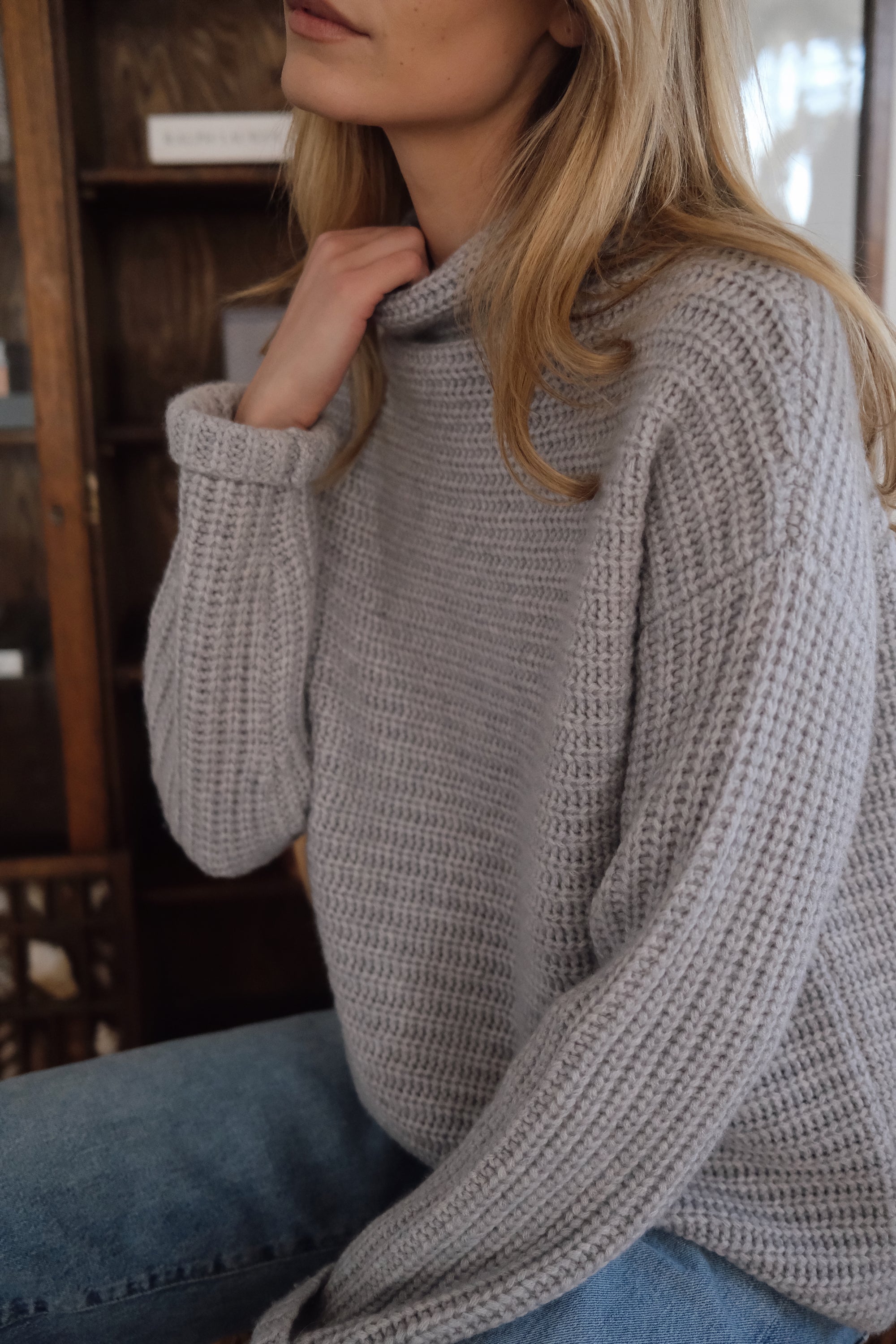Cameron Sweater - Grey