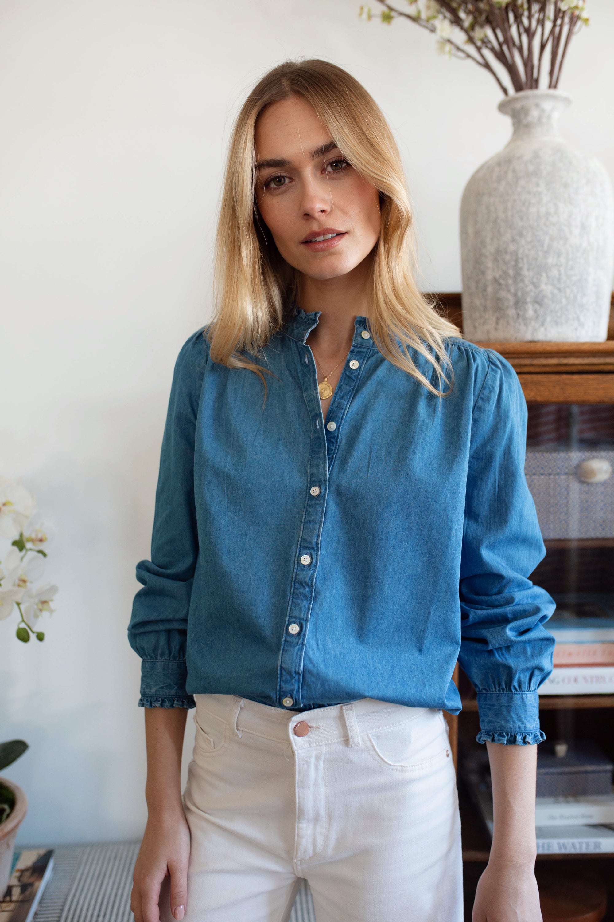 Charlie Shirt - Chambray