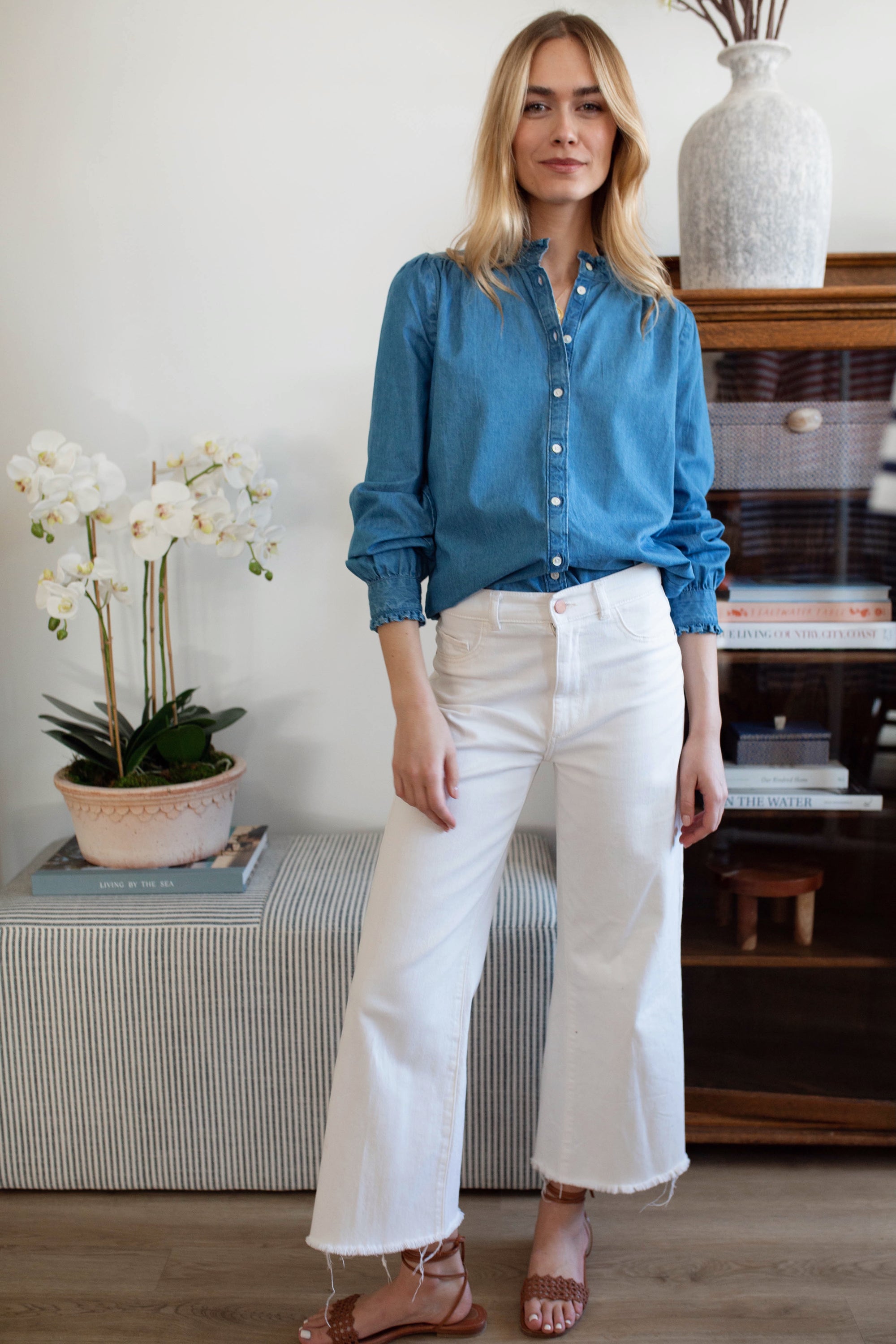 Charlie Shirt - Chambray