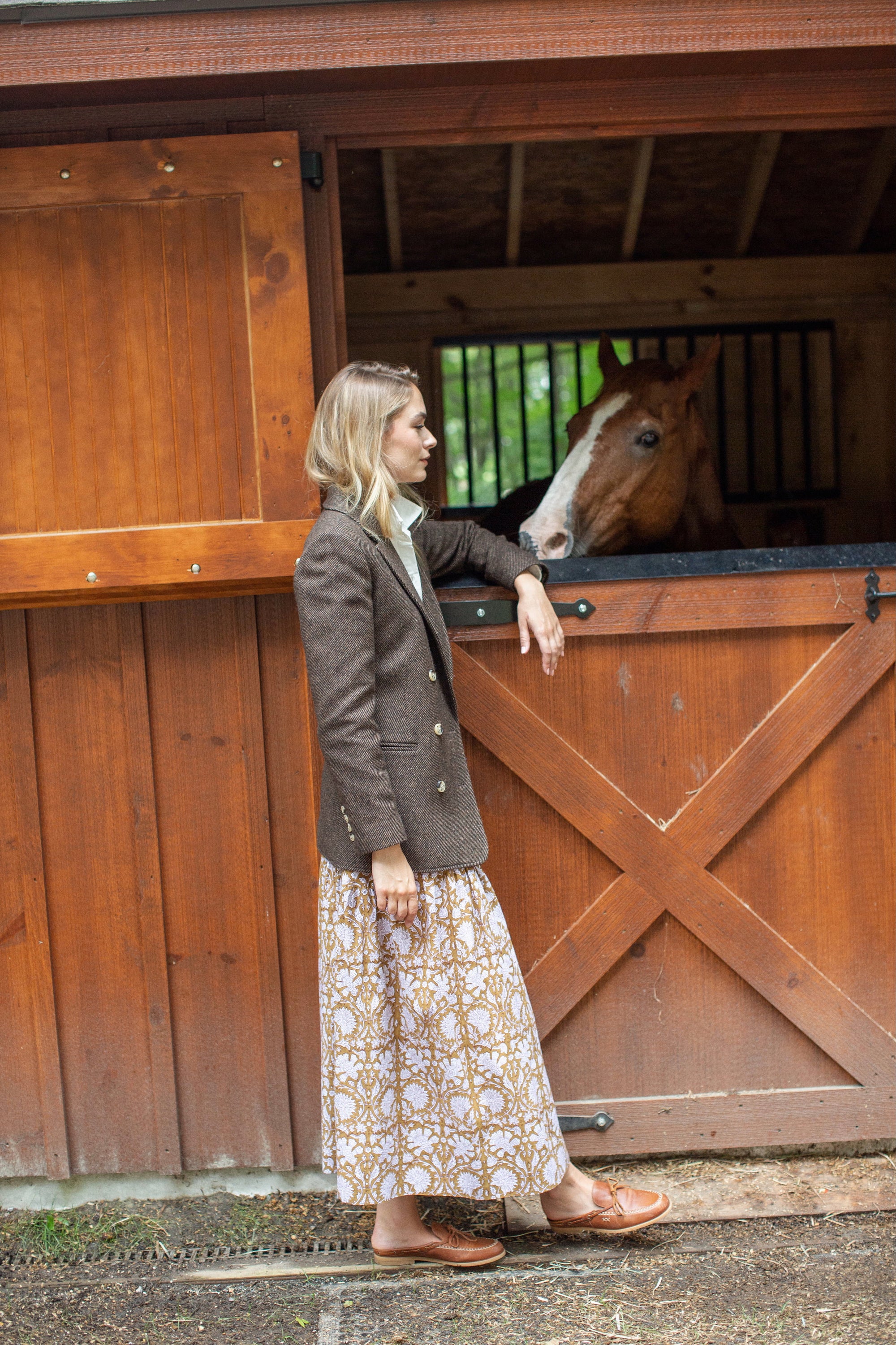 Hacking Jacket - Chocolate Herringbone