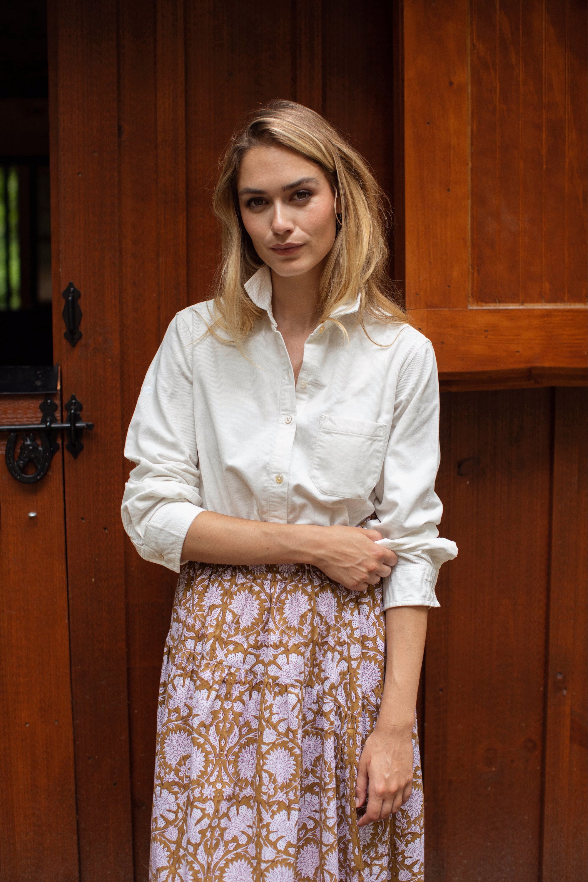 Favorite Shirt - Ivory Corduroy