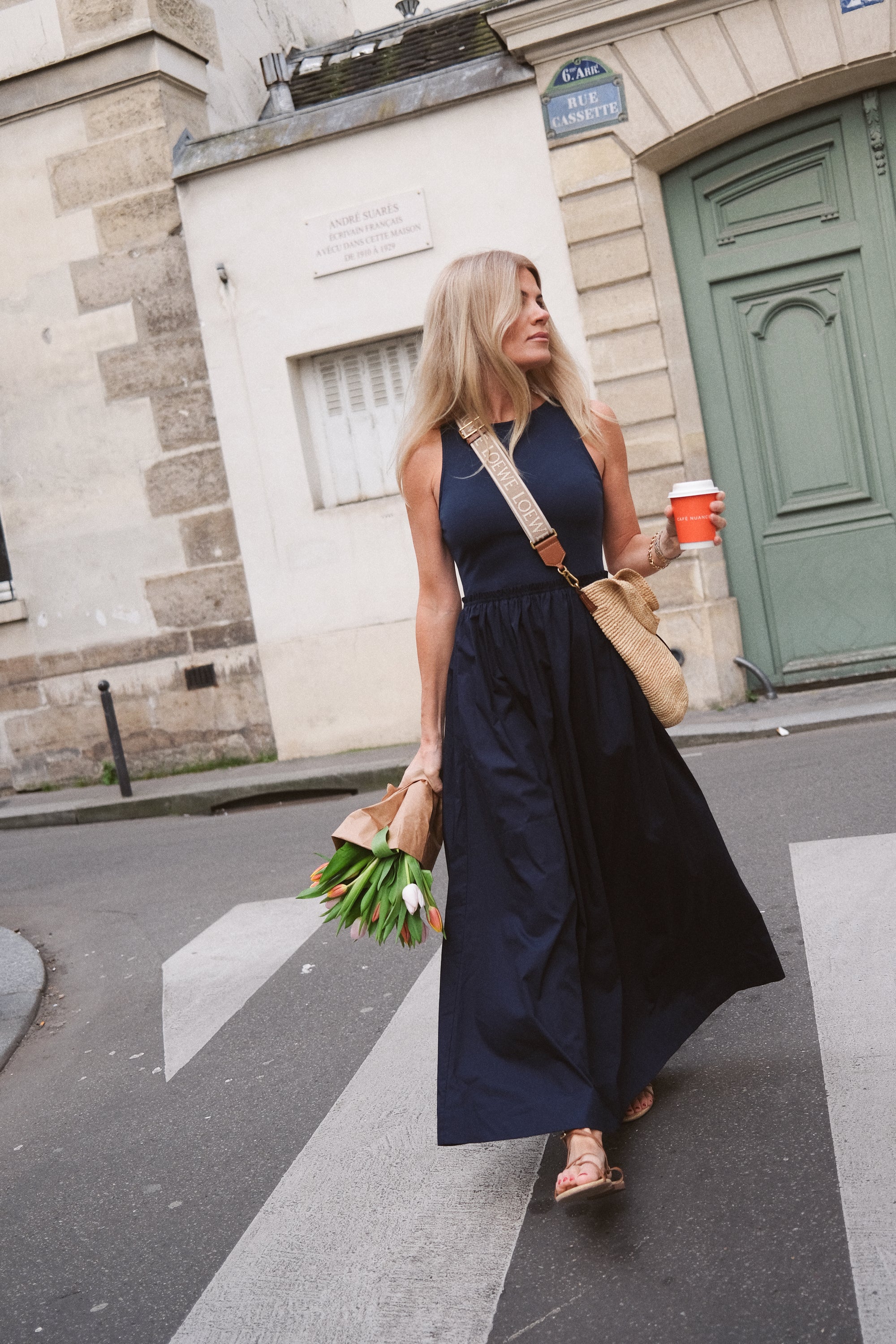 Mixi Dress - Navy
