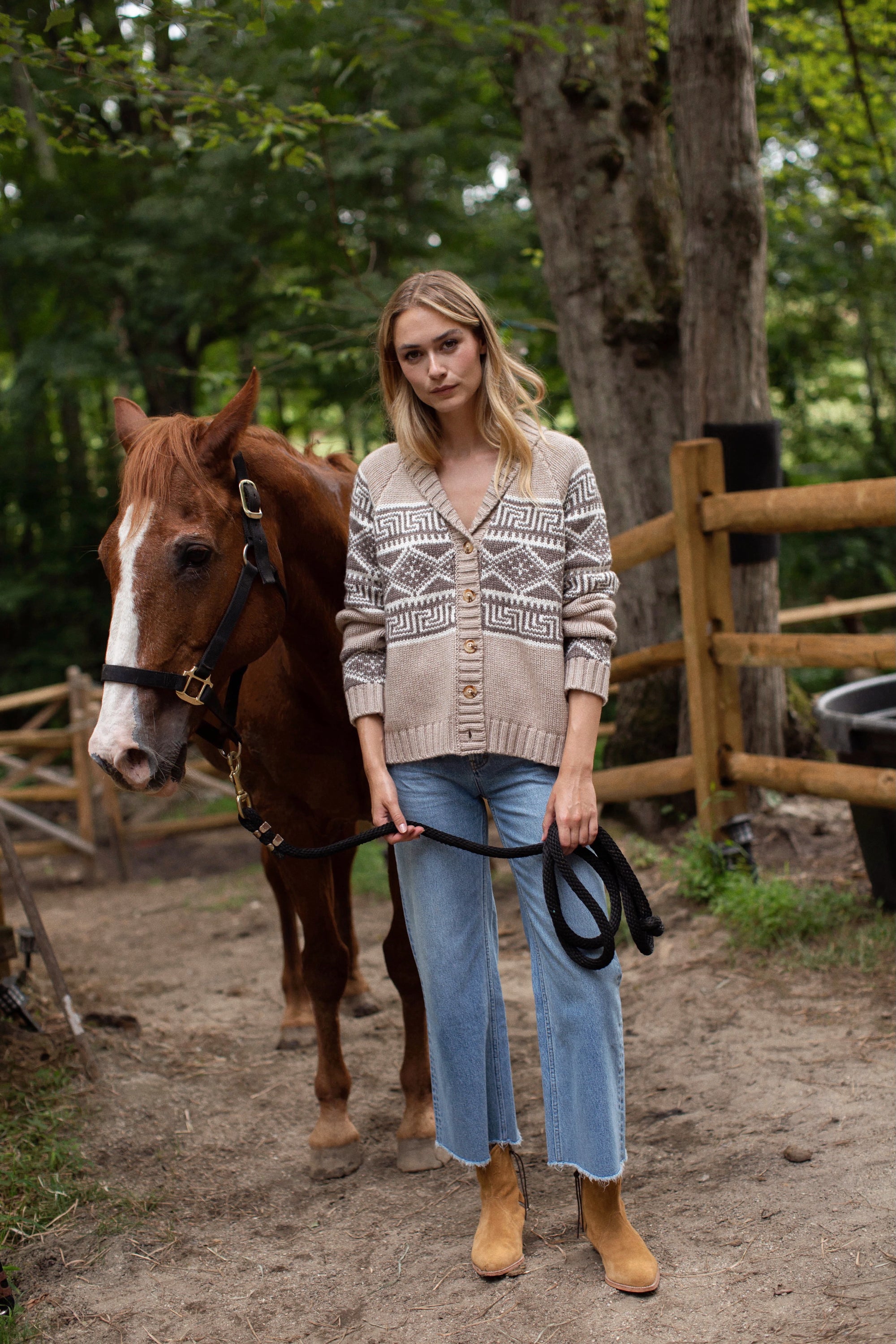 Cabin Cardigan - Oatmeal