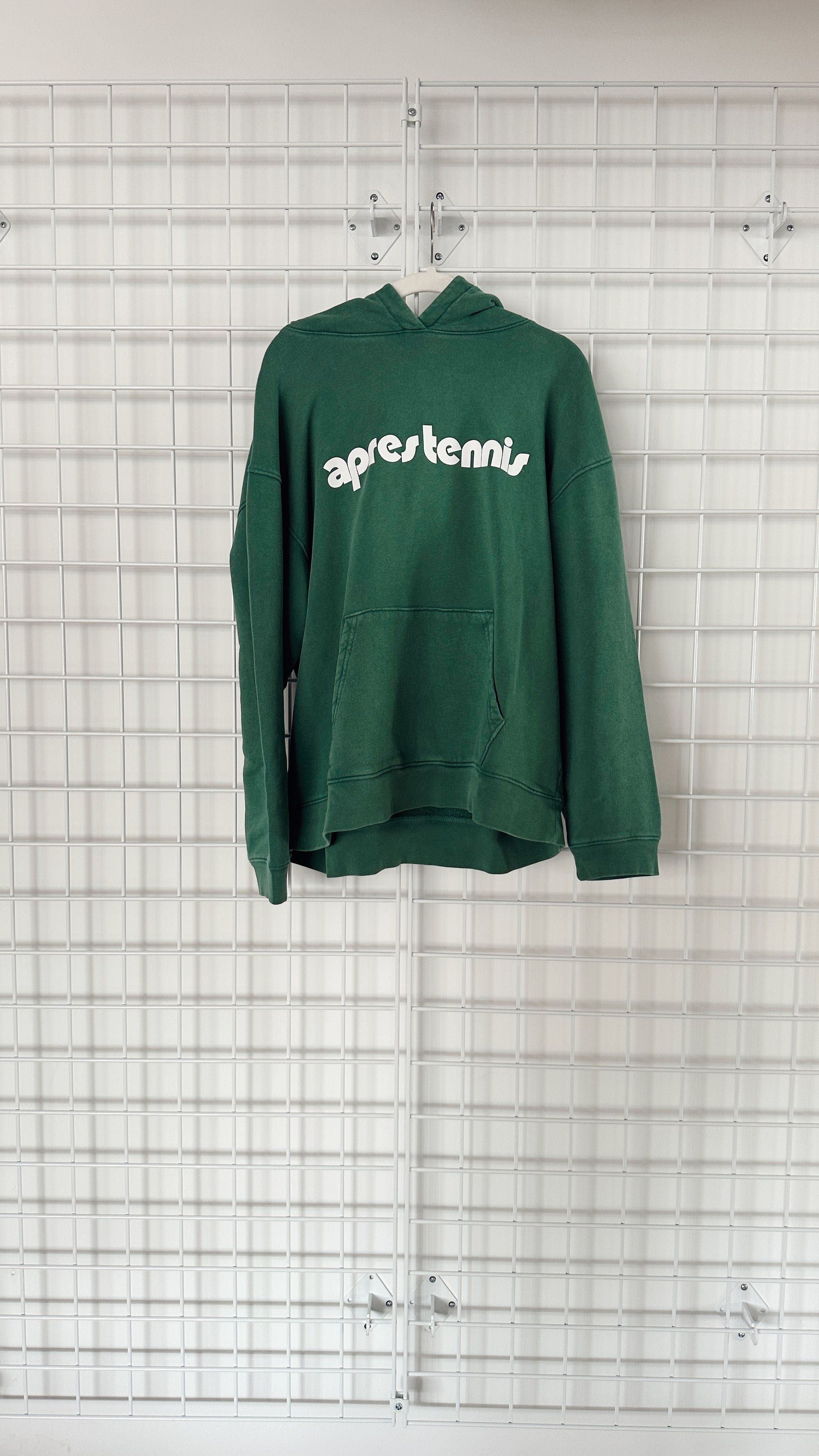 Apres Tennis Hoodie - Washed Hunter