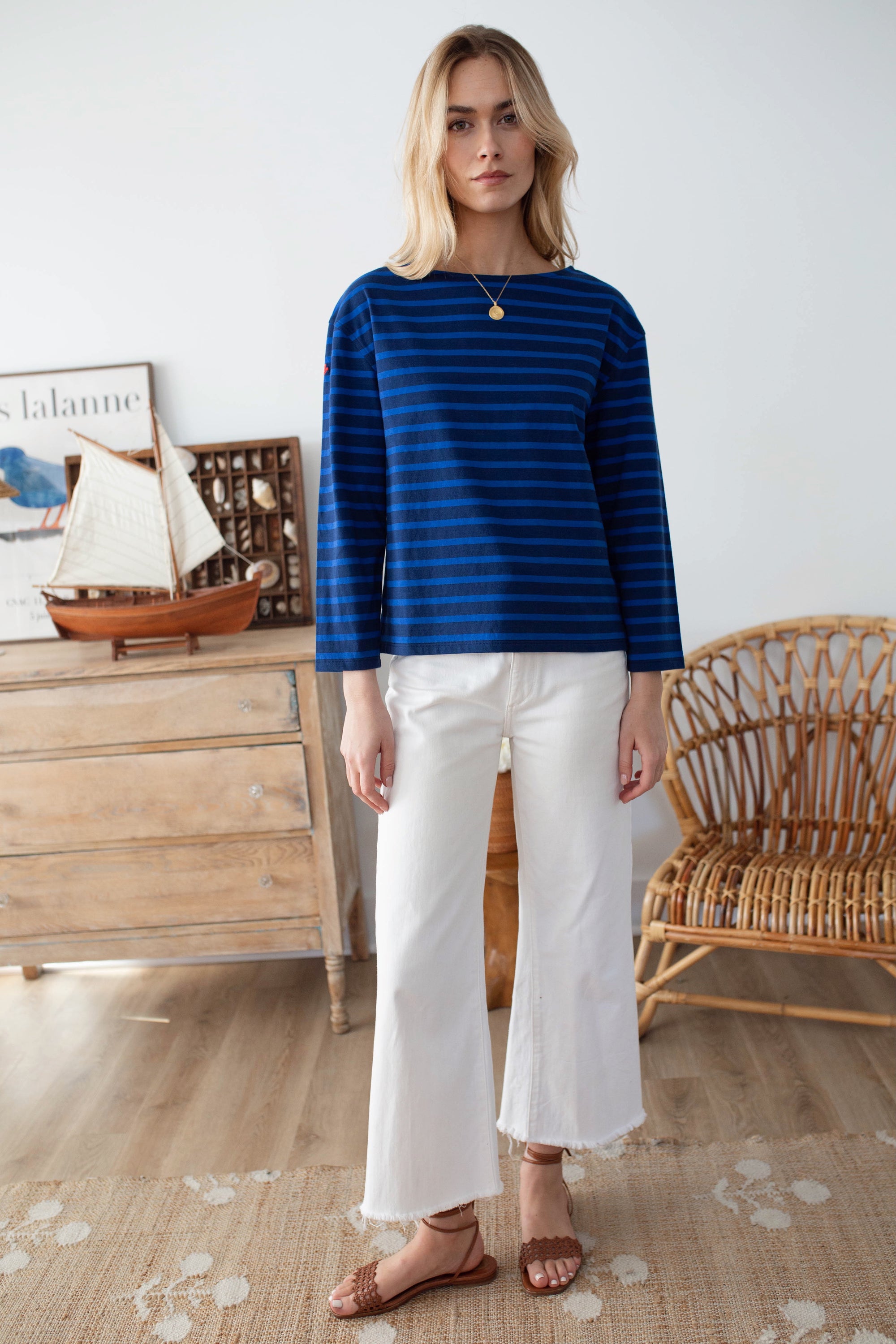 Long Sleeve Mariner - Tidal Blue/Navy