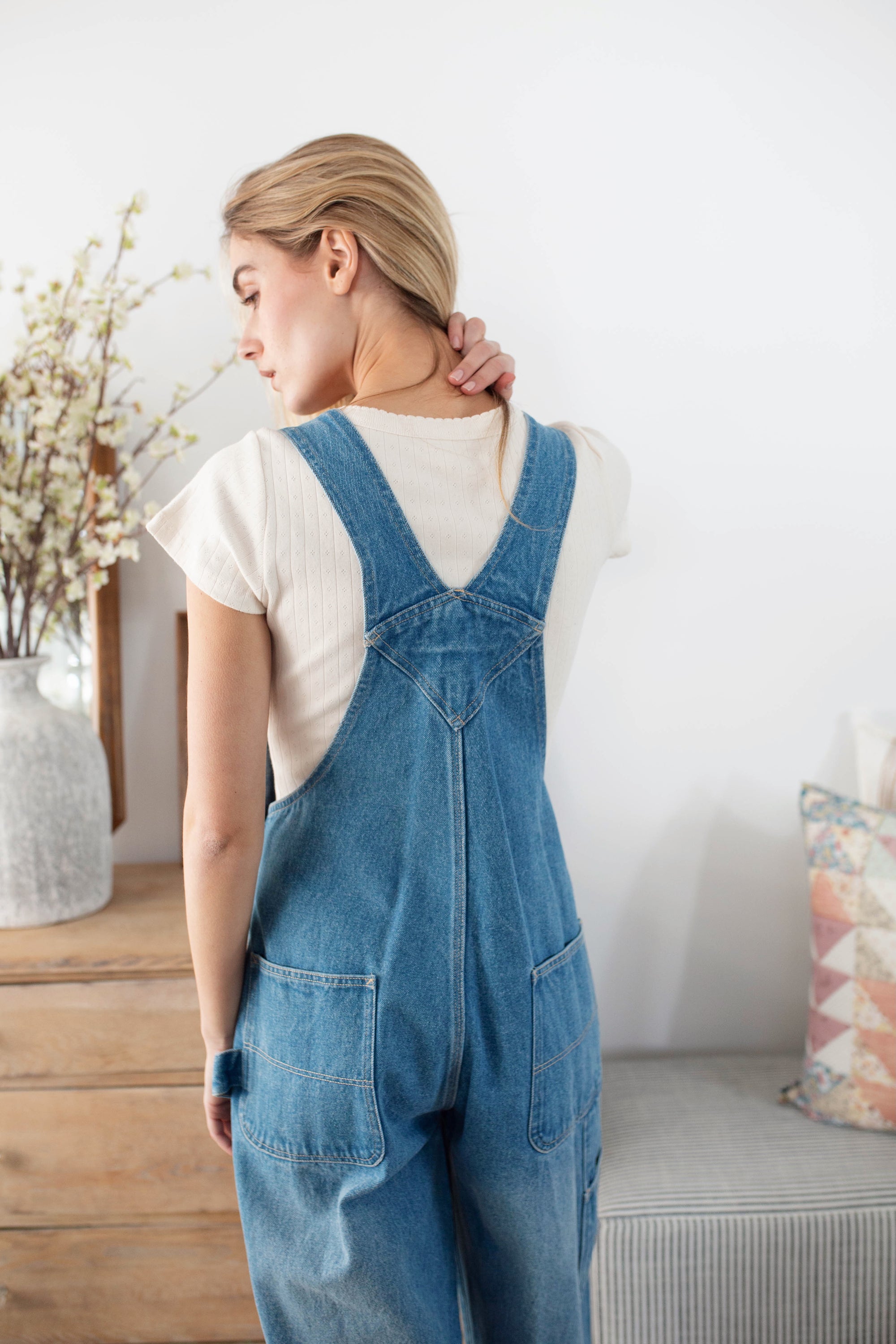 Denim Overalls - Vintage Wash