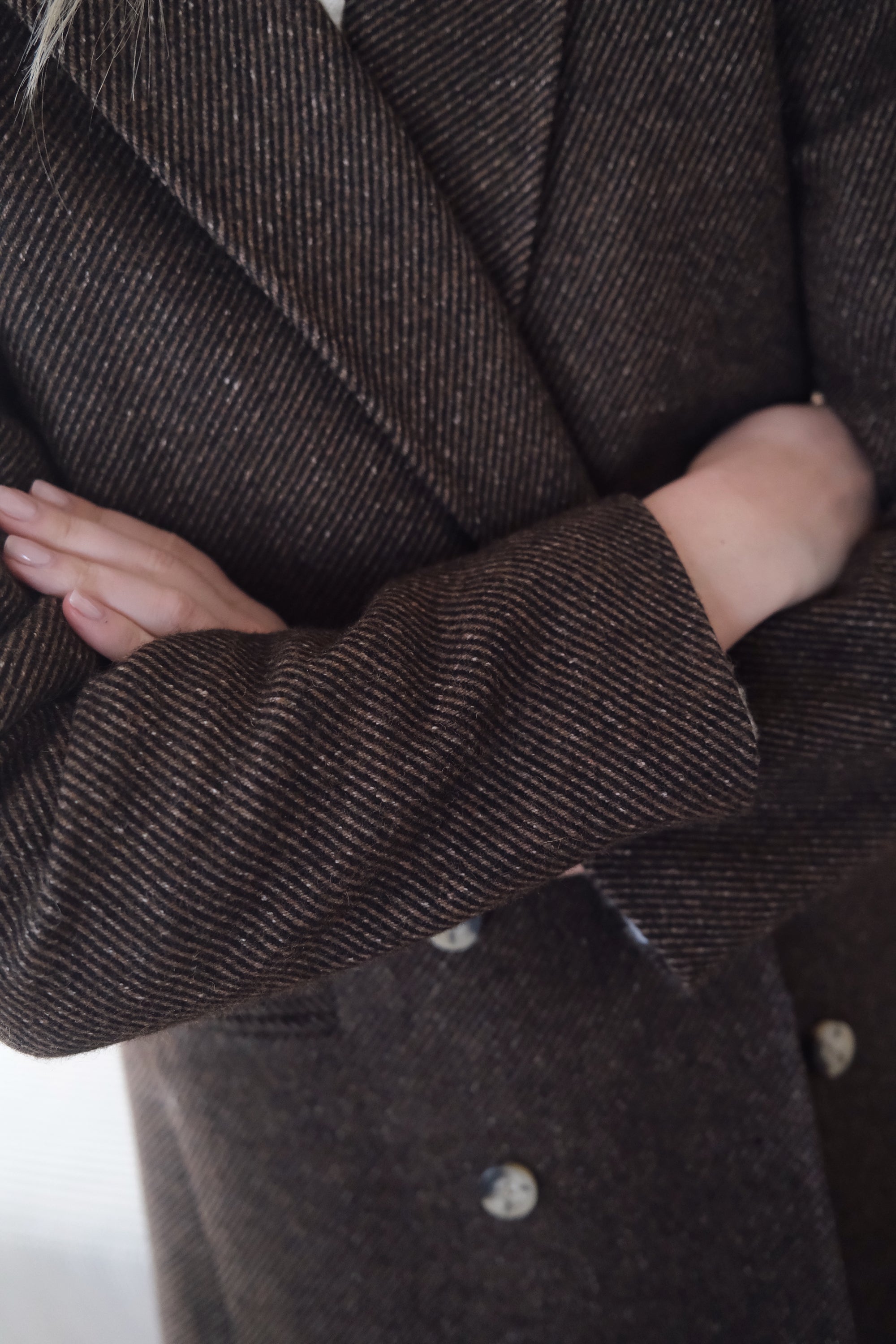 Hacking Jacket - Chocolate Herringbone