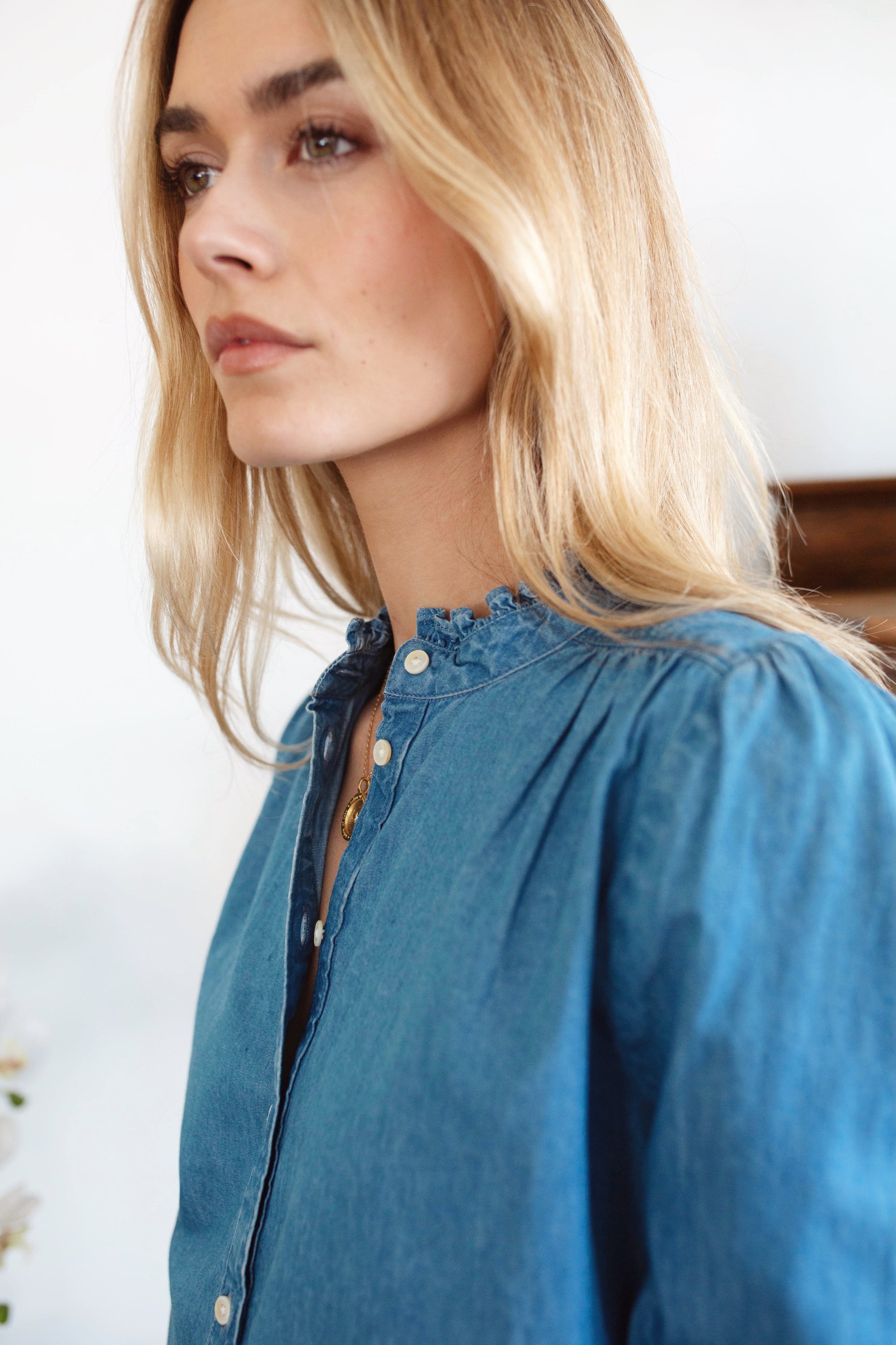 Charlie Shirt - Chambray