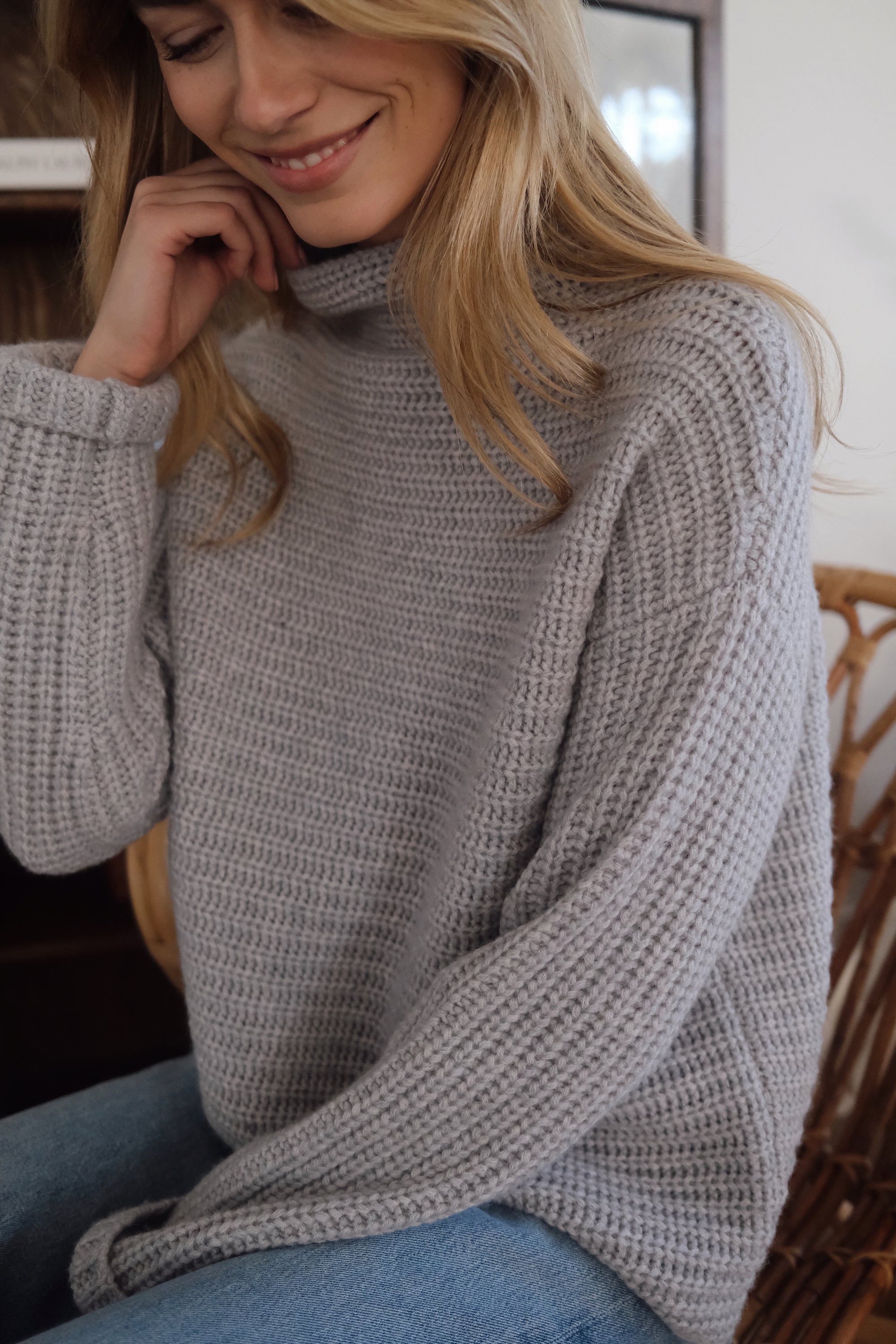 Cameron Sweater - Grey