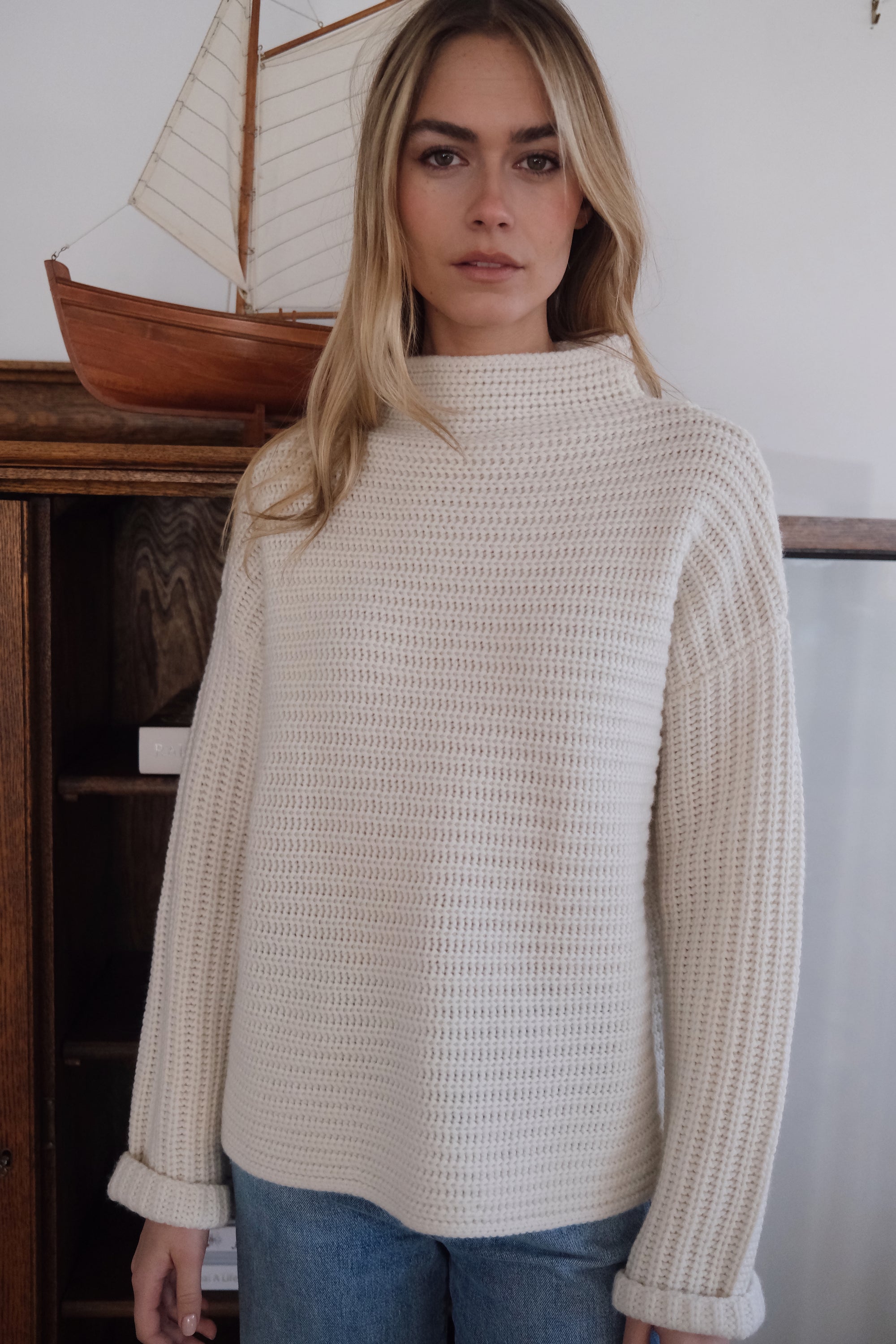 Cameron Sweater - Ivory