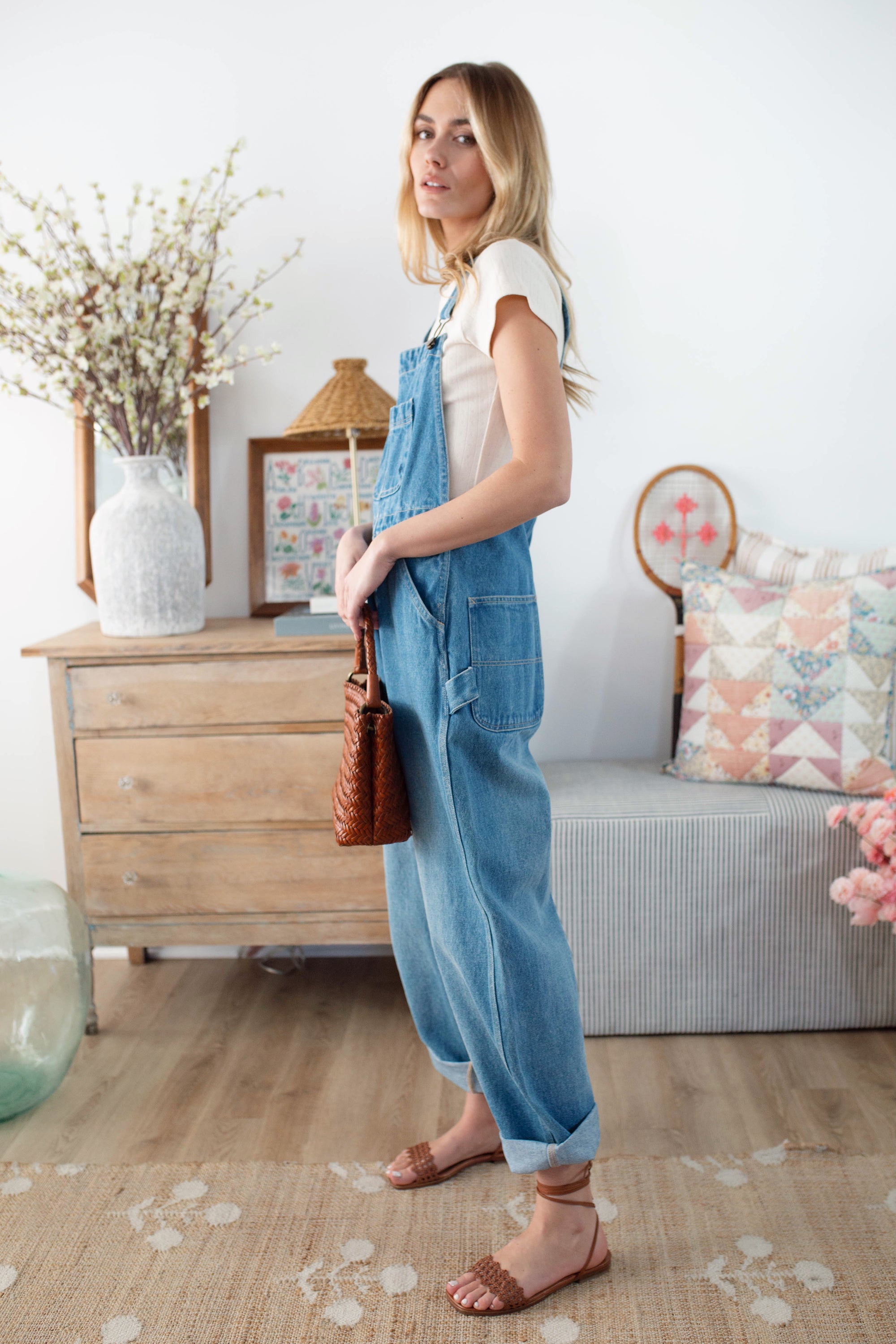 Denim Overalls - Vintage Wash