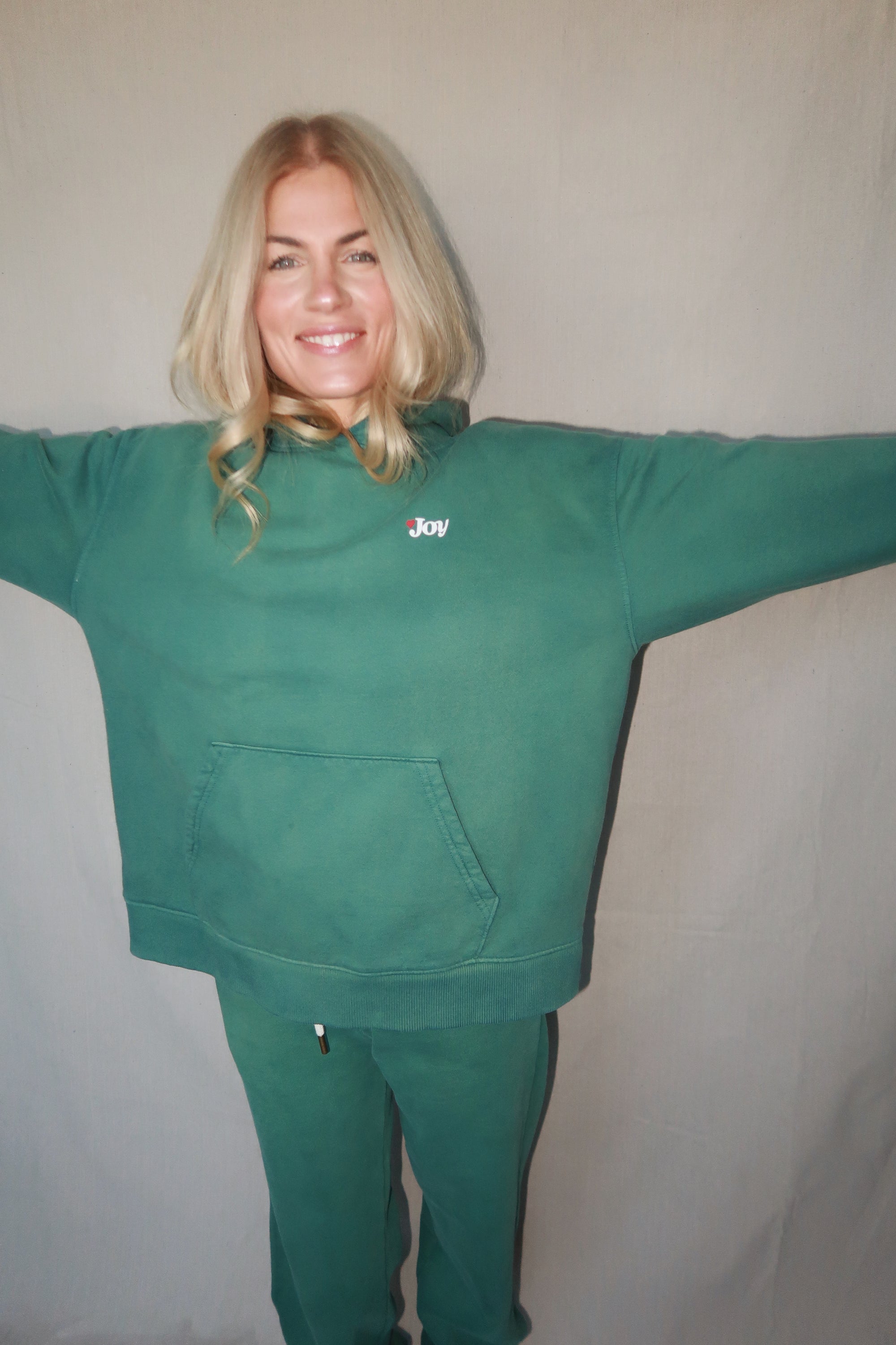 Vintage Fleece Hoodie - Joy